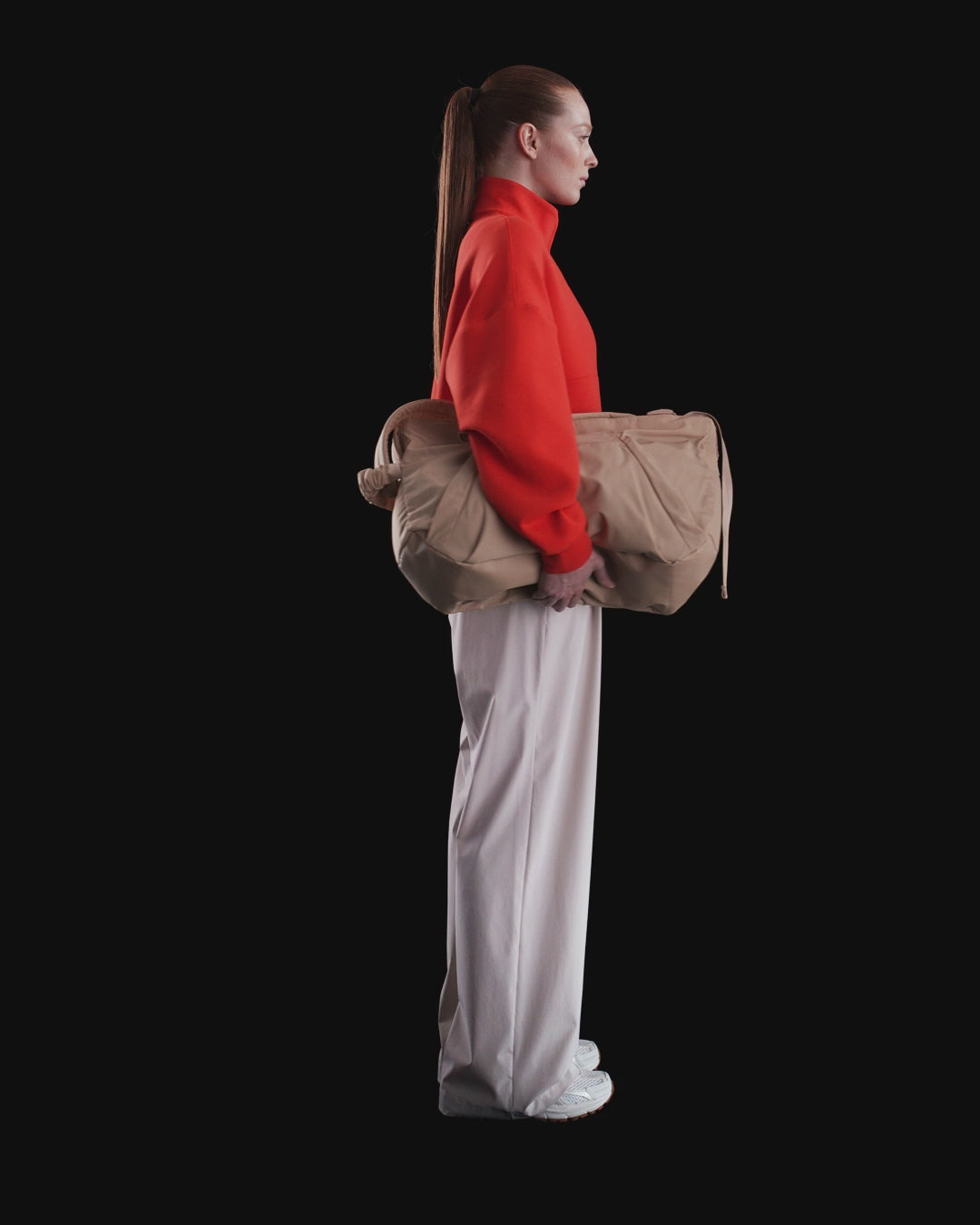 Image of Дамски Суитшърт NIKE W NK 24.7 DF HZ TOP SOFT KNIT -HQ8188-633-Ballistic-sport, Балистик