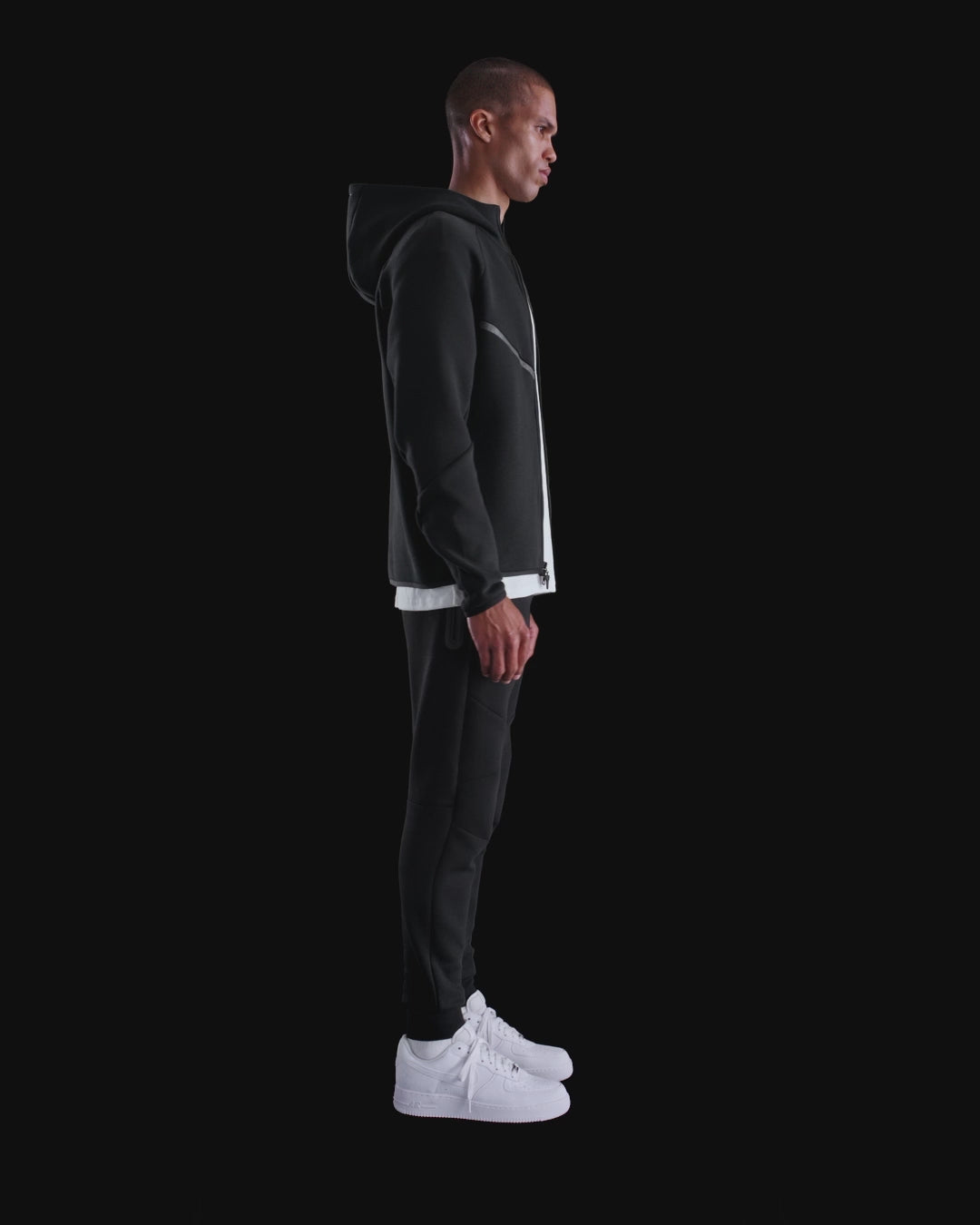 Мъжки Суитшърт NIKE KB M TCH FLC WR FZ JKT