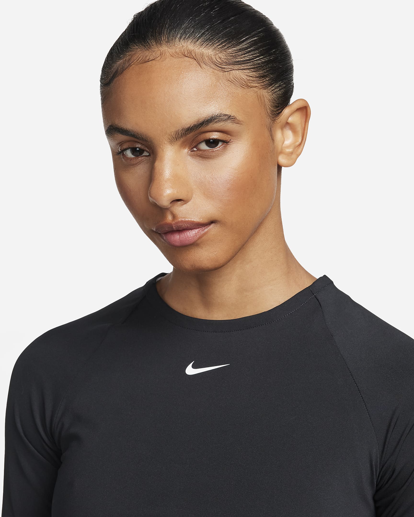 Дамска блуза NIKE W PRO DF 365 CROP LS - Ballistic-sport