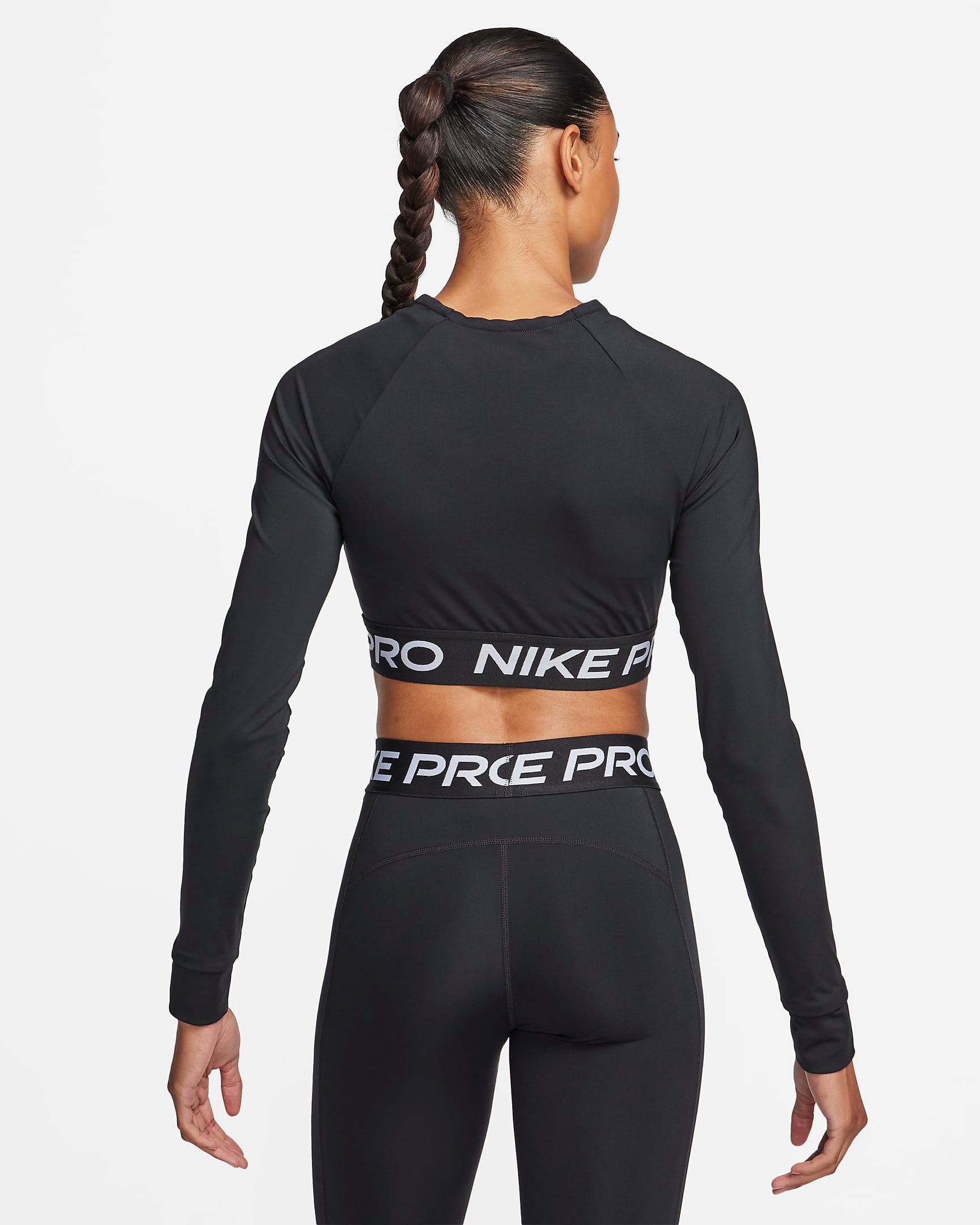 Image of Дамска блуза NIKE W PRO DF 365 CROP LS - Ballistic-sport