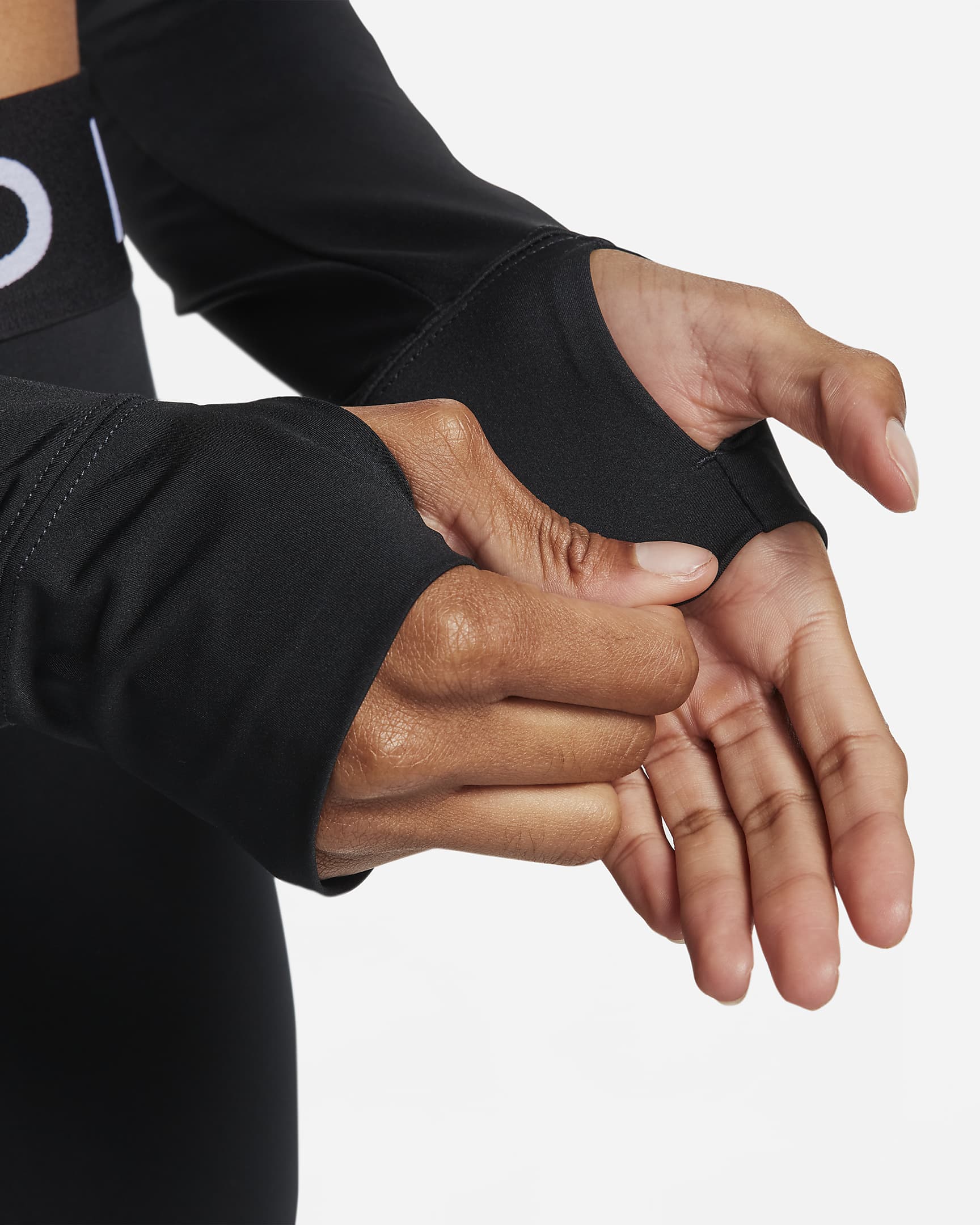 Дамска блуза NIKE W PRO DF 365 CROP LS - Ballistic-sport