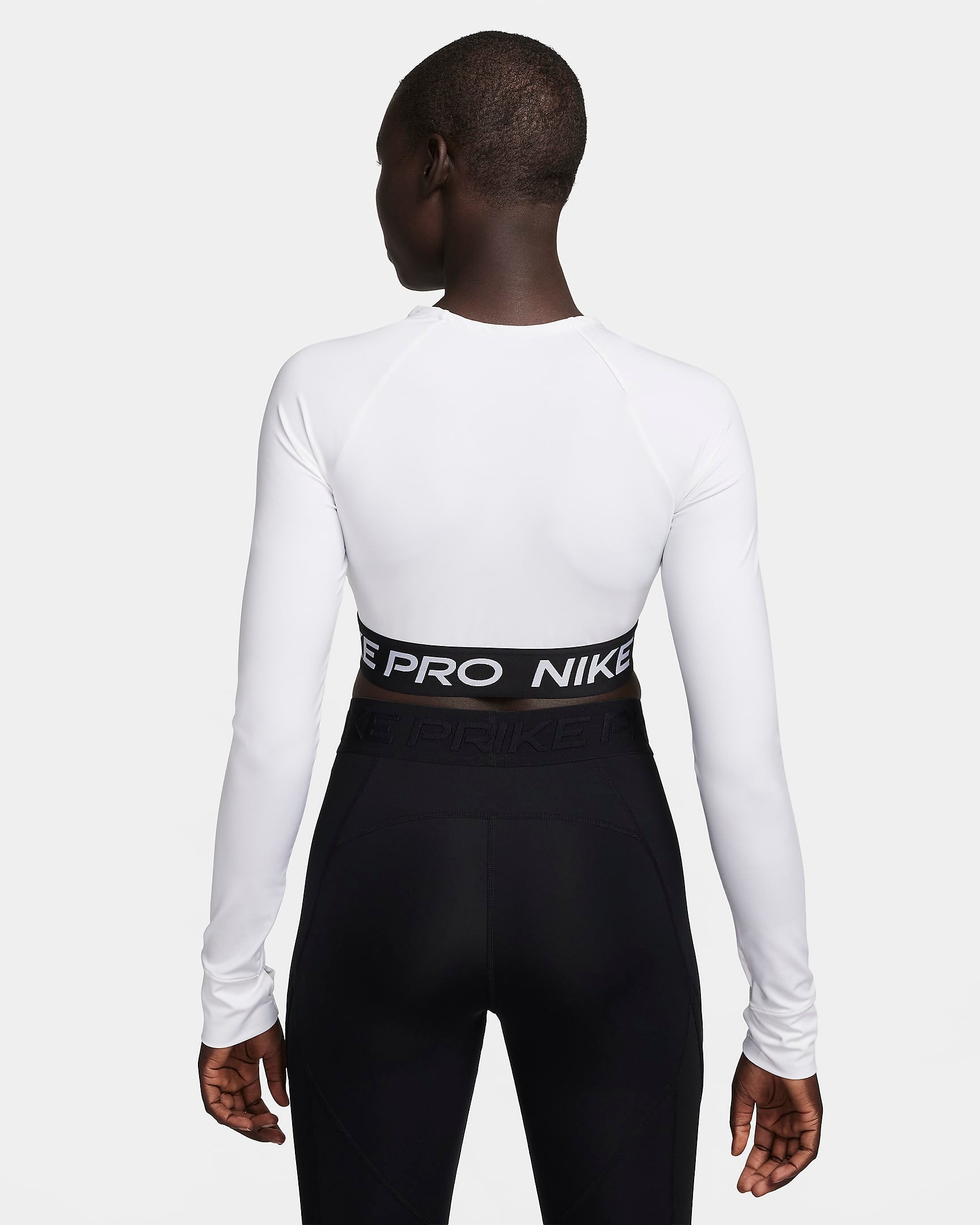 Дамска блуза NIKE W PRO DF 365 CROP LS - Ballistic-sport