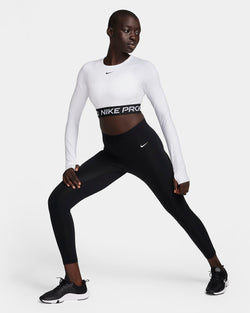 Image of Дамска блуза NIKE W PRO DF 365 CROP LS - Ballistic-sport