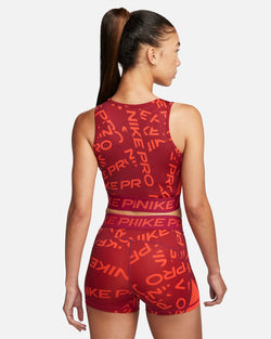 Image of Дамски Топ NIKE W NP DF CROP TANK AOP - Ballistic-sport