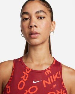 Image of Дамски Топ NIKE W NP DF CROP TANK AOP - Ballistic-sport