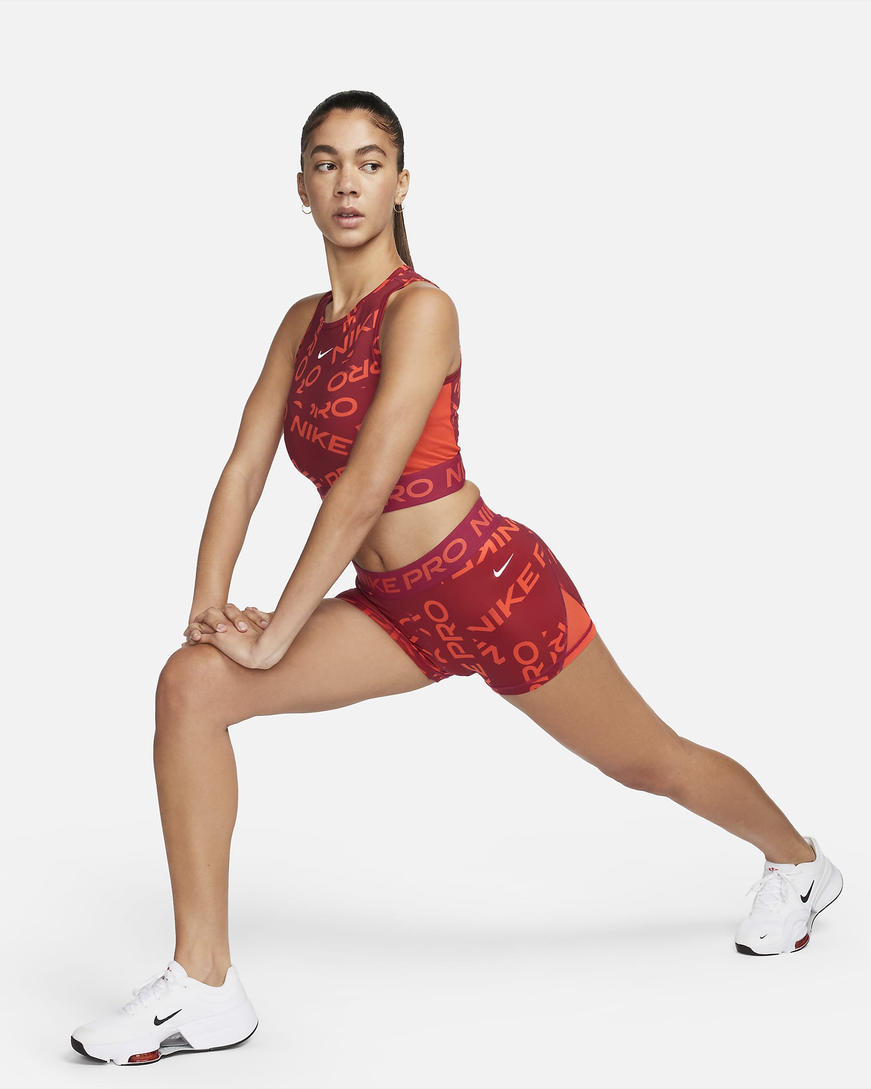 Image of Дамски Топ NIKE W NP DF CROP TANK AOP - Ballistic-sport