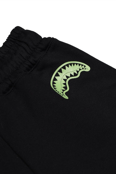 Image of Унисекс Панталон SPRAYGROUND GLOW IN THE DARK BLACK PANTS