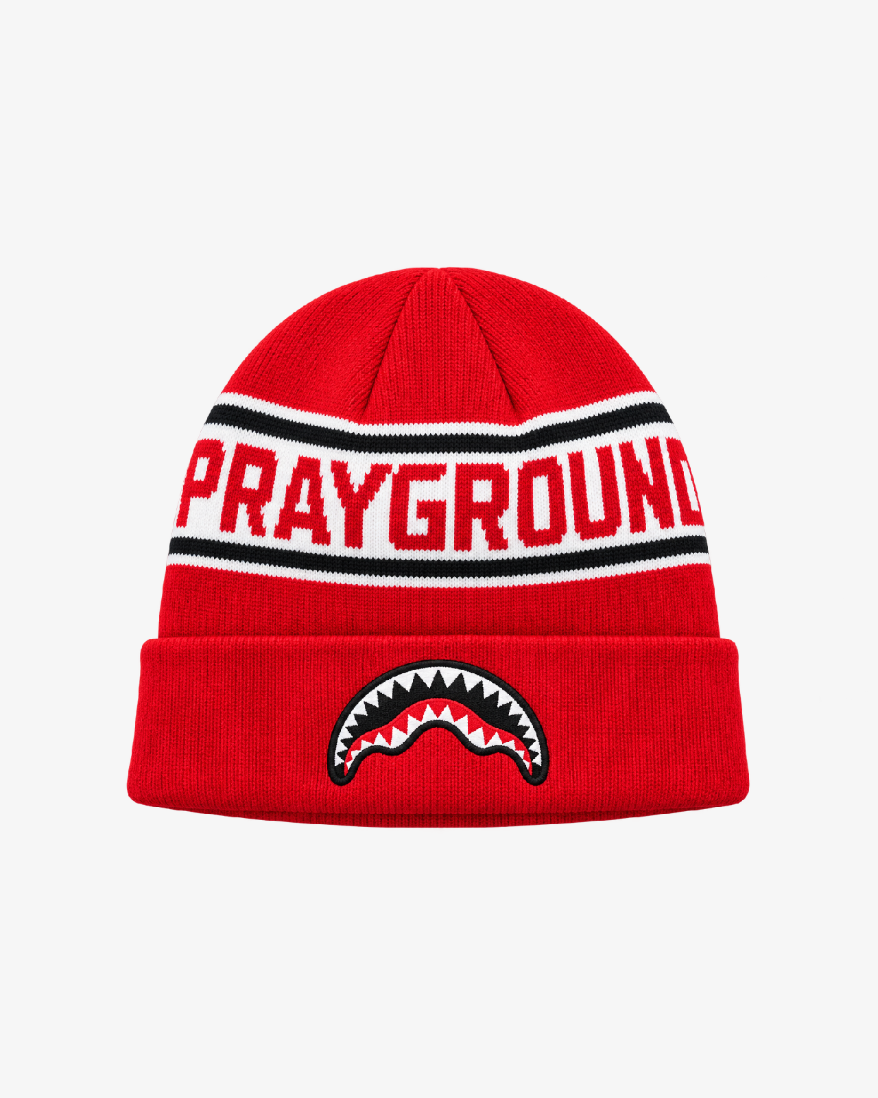 Image of Детска Шапка SPRAYGROUND RED SHARK BEANIE