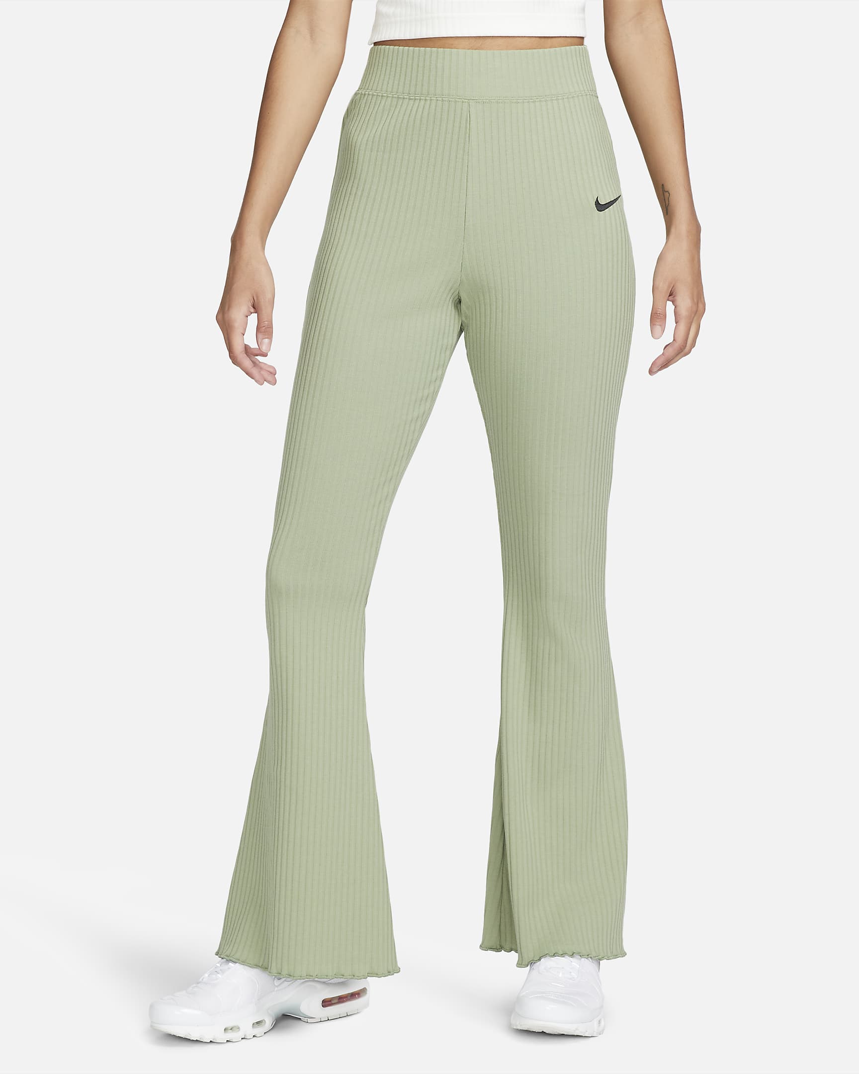Дамски Панталон NIKE W NSW RIB JRSY PANT - Ballistic-sport