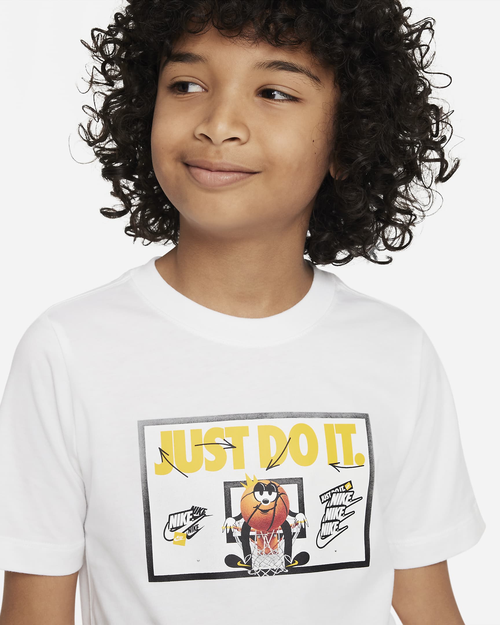 Юношеска Тениска NIKE K NSW TEE BASKETBALL BALL FA23 - Ballistic-sport