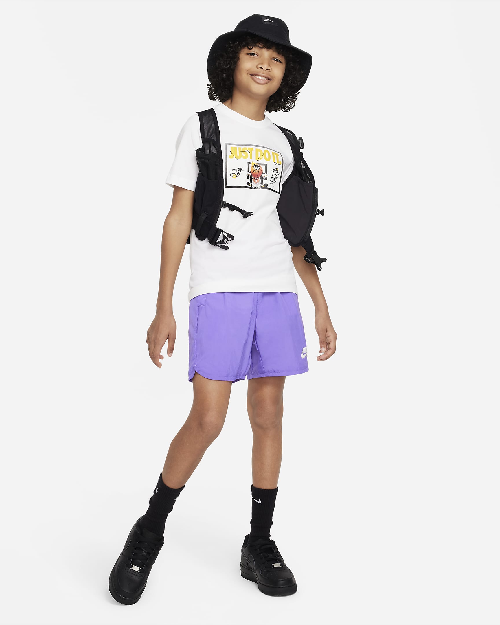 Image of Юношеска Тениска NIKE K NSW TEE BASKETBALL BALL FA23 - Ballistic-sport