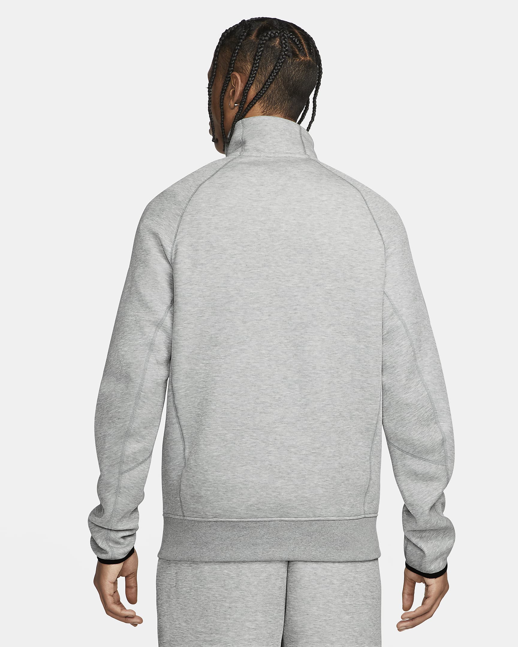 Мъжки Суитшърт NIKE M NK TCH FLC HZ TOP - Ballistic-sport