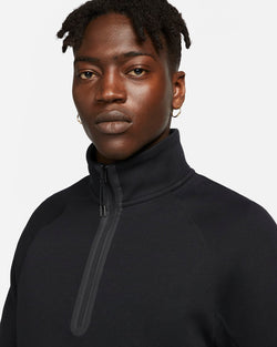 Image of Мъжки Суитшърт NIKE M NK TCH FLC HZ TOP - Ballistic-sport