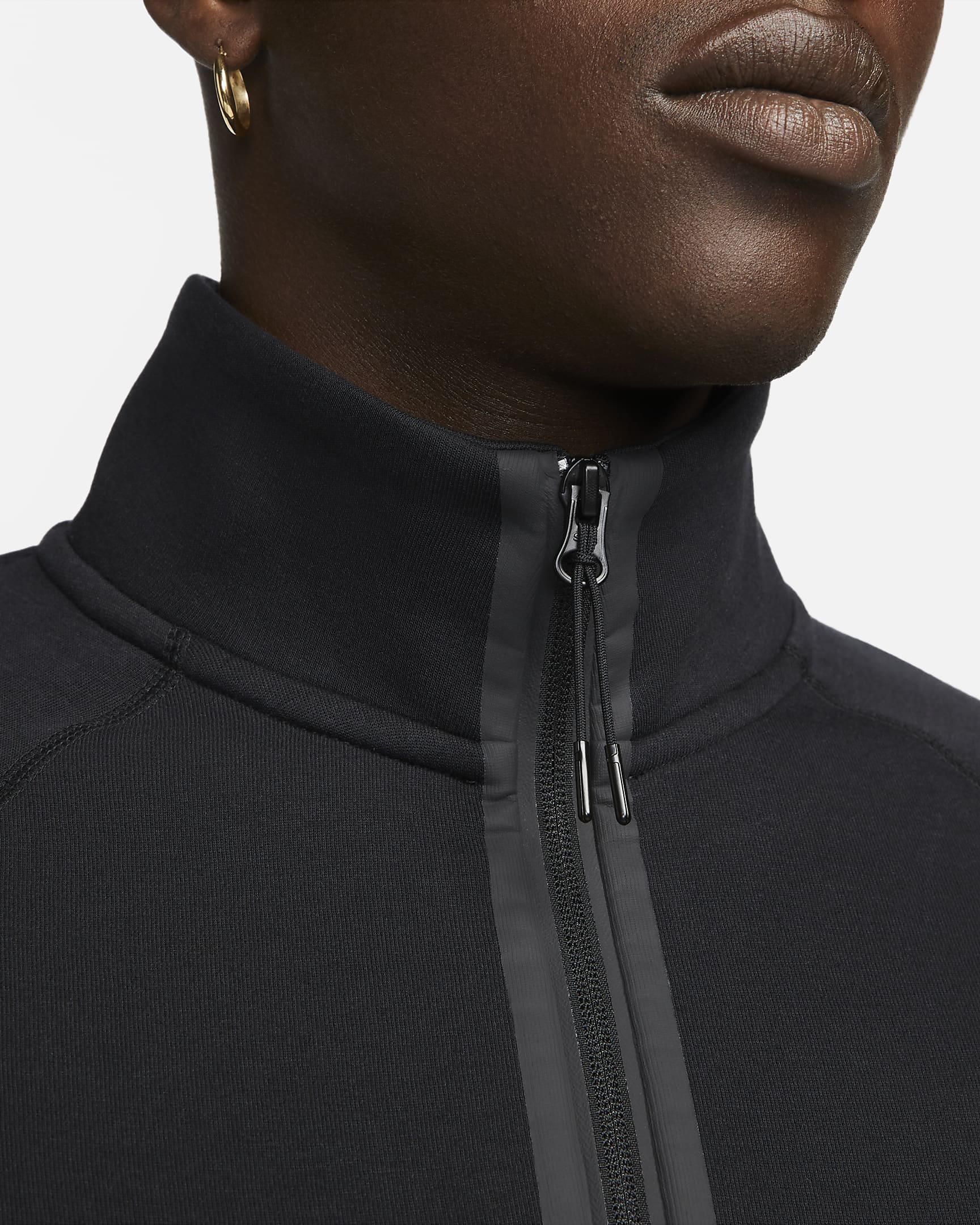 Image of Мъжки Суитшърт NIKE M NK TCH FLC HZ TOP - Ballistic-sport