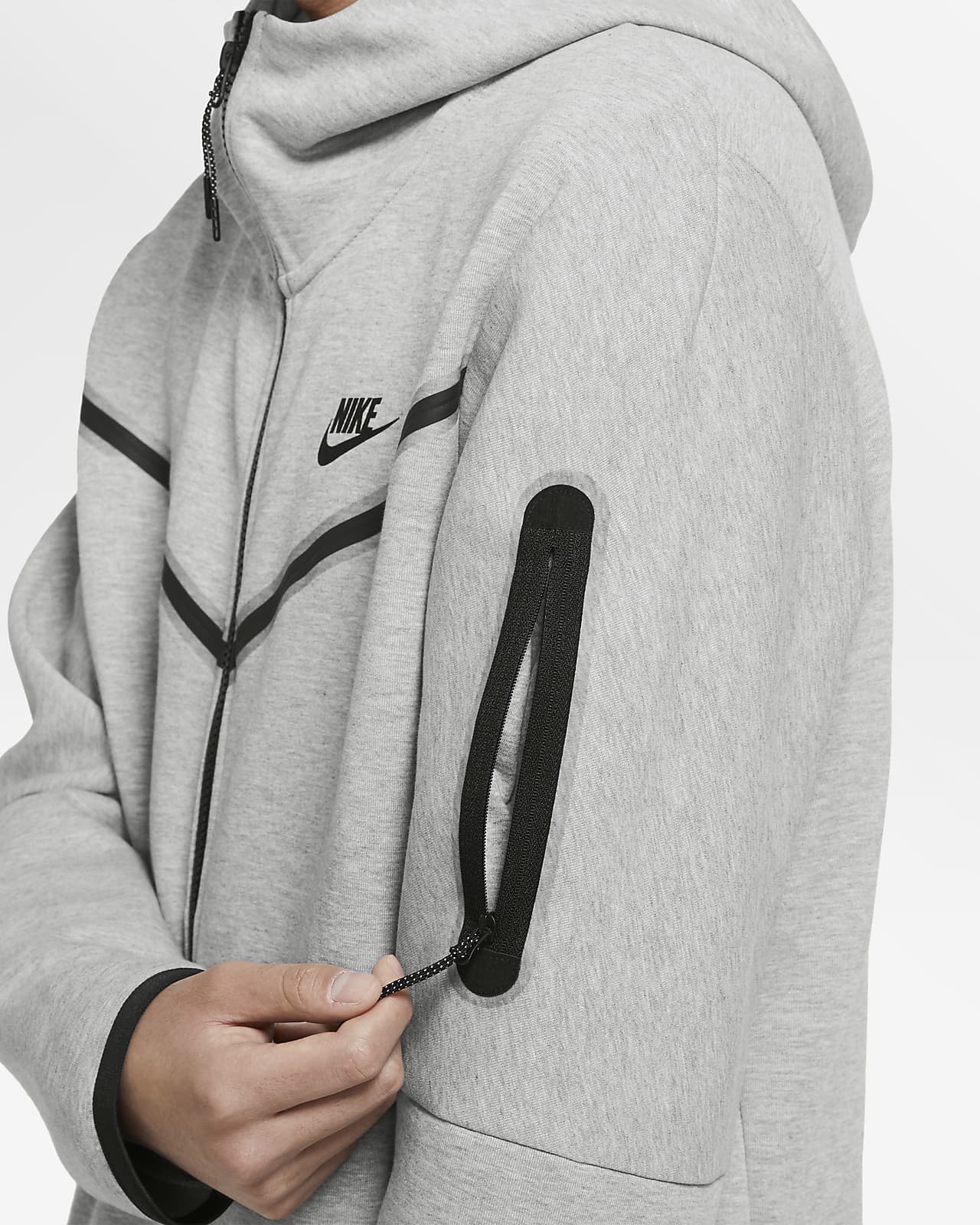 Мъжки Суитшърт NIKE M NSW TCH FLC HOODIE FZ - Ballistic Sport