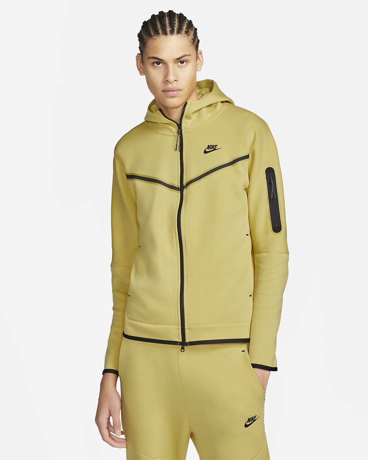 Мъжки Суитшърт NIKE M NSW TCH FLC HOODIE FZ - Ballistic Sport