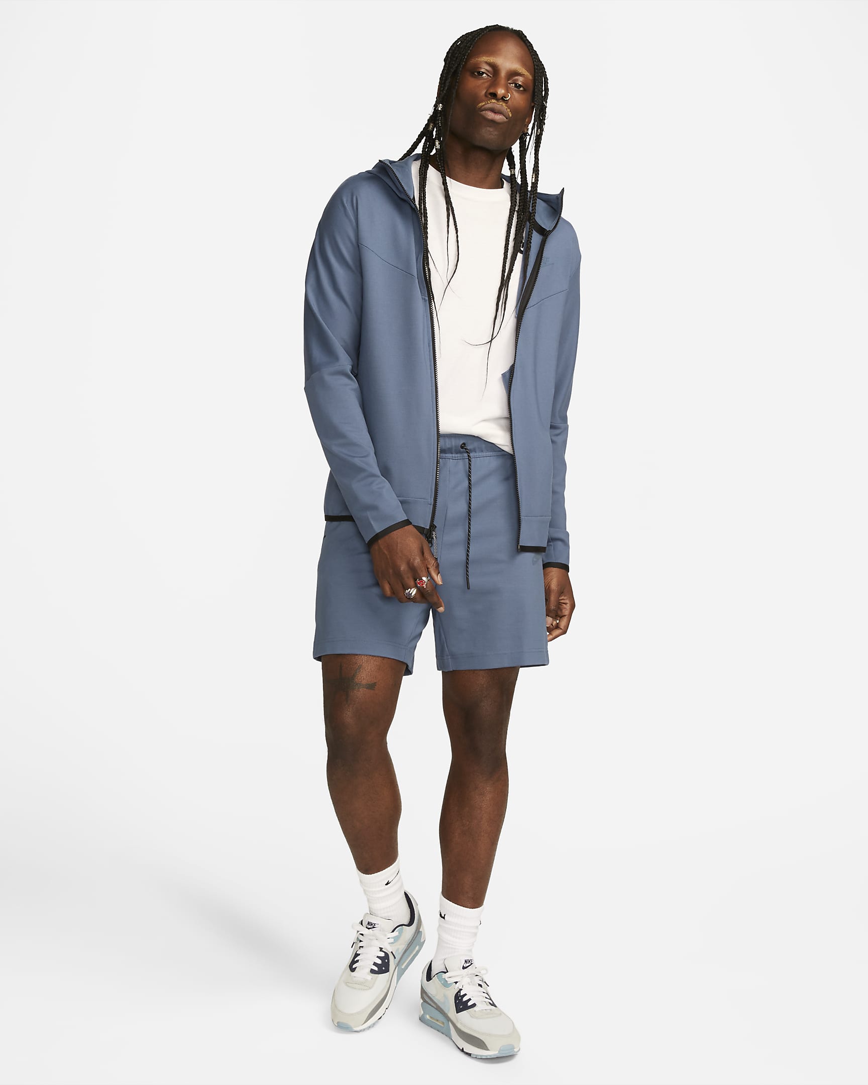 Мъжки Къс панталон NIKE M NK TCH SHORT LGHTWHT - Ballistic-sport