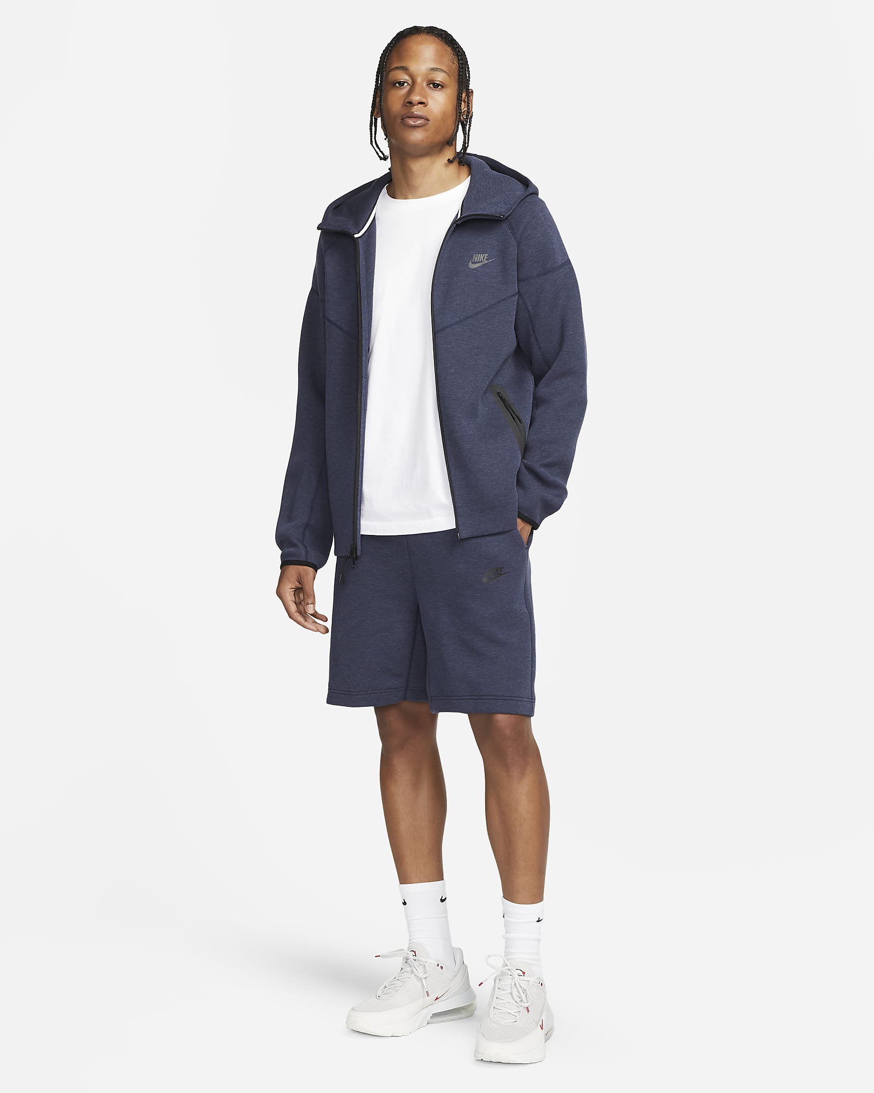 Image of Мъжки Къс панталон NIKE M NK TCH FLC SHORT - Ballistic-sport