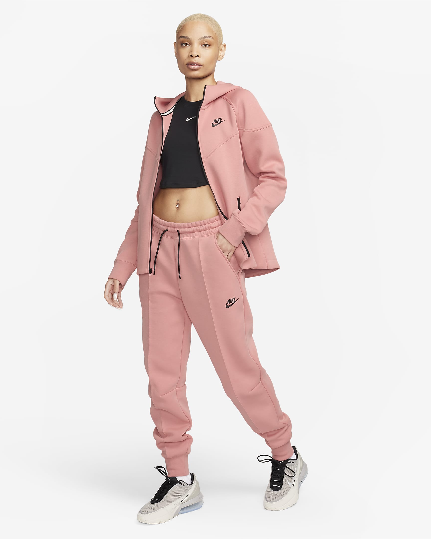 Дамски Панталон NIKE W NSW TCH FLC MR JGGR - Ballistic-sport