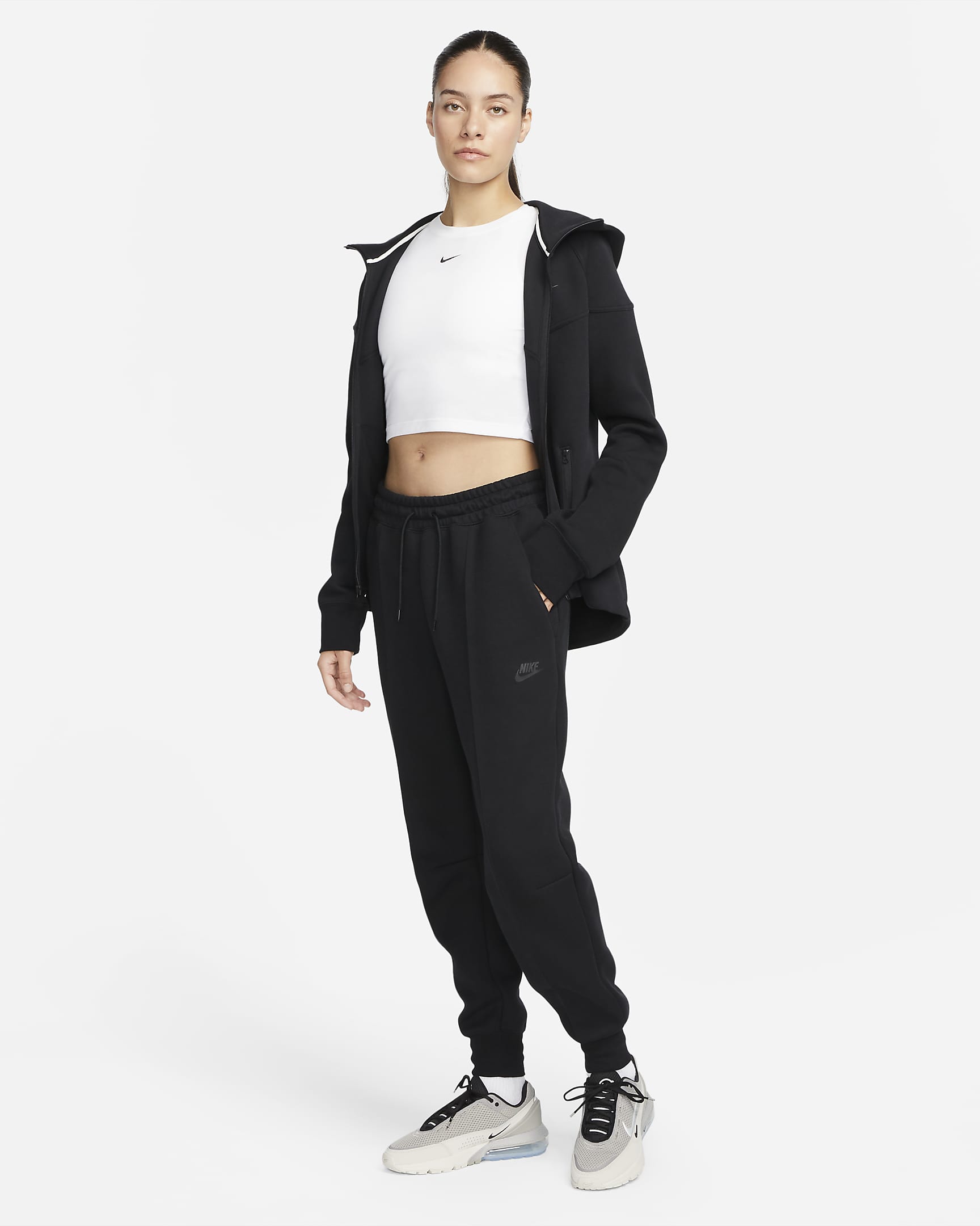 Дамски Панталон NIKE W NSW TCH FLC MR JGGR - Ballistic-sport