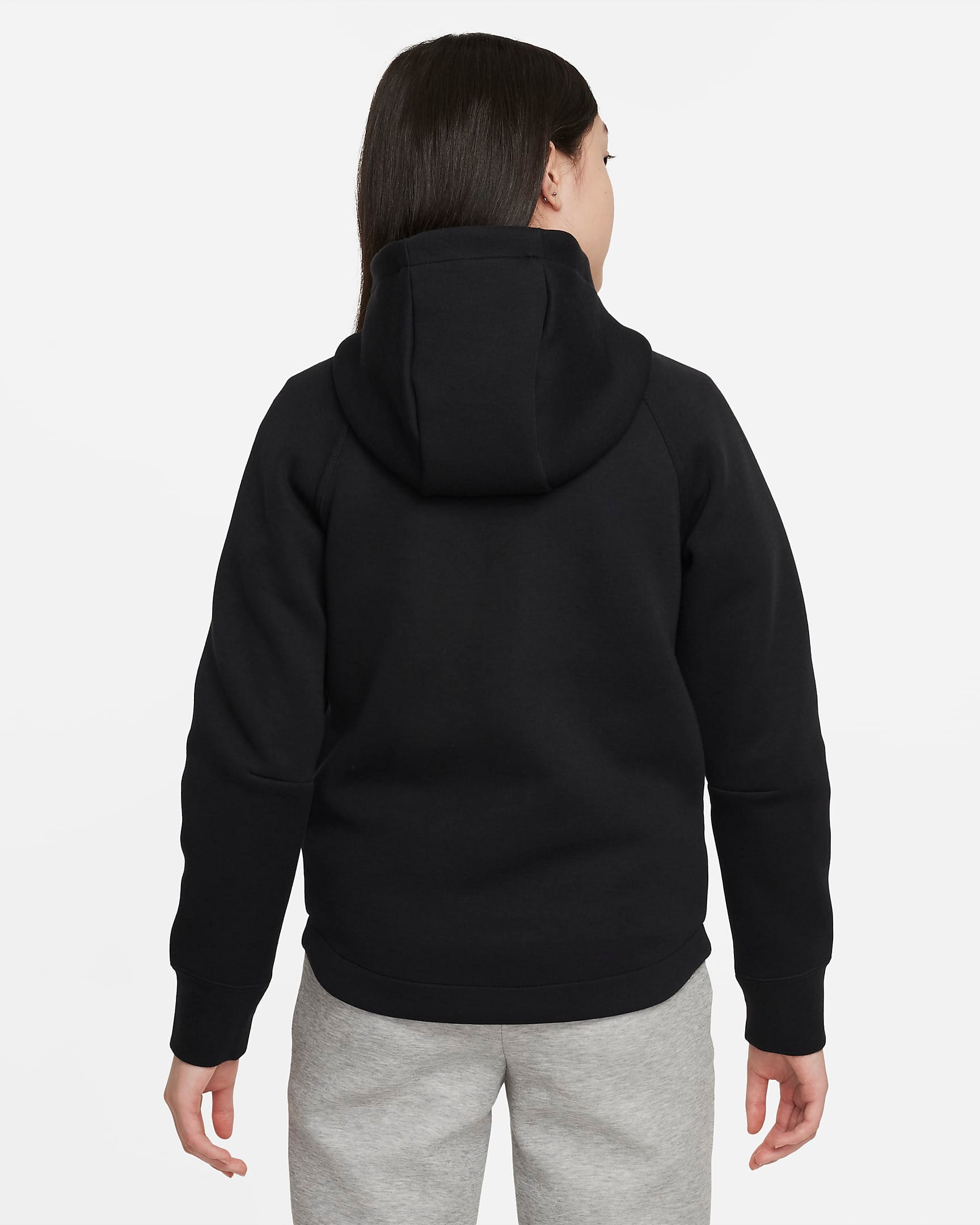 Юношески Суитшърт NIKE G NSW TCH FLC HD FZ LS - Ballistic-sport