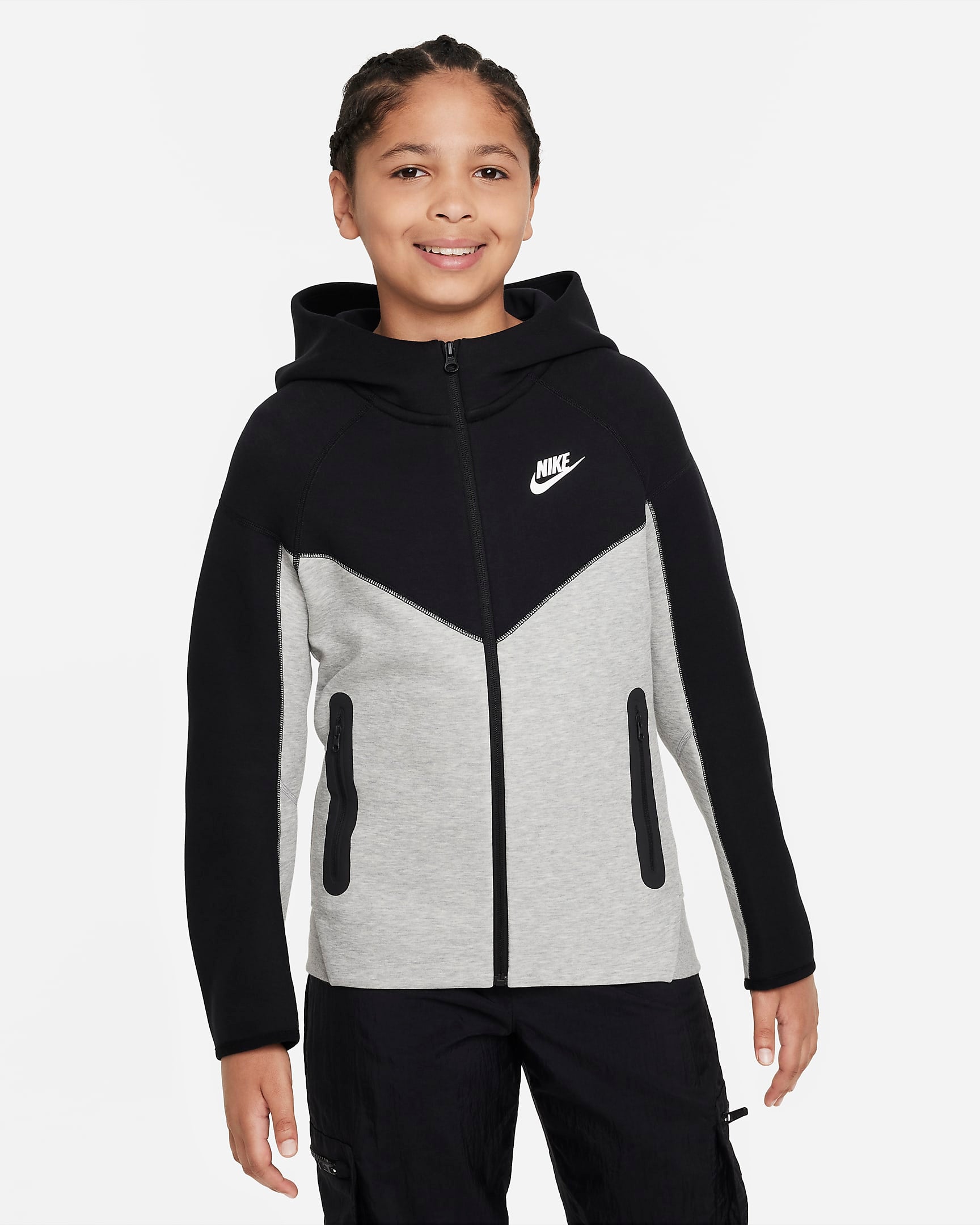 Юношески Суитшърт NIKE B NSW TECH FLC FZ - Ballistic-sport