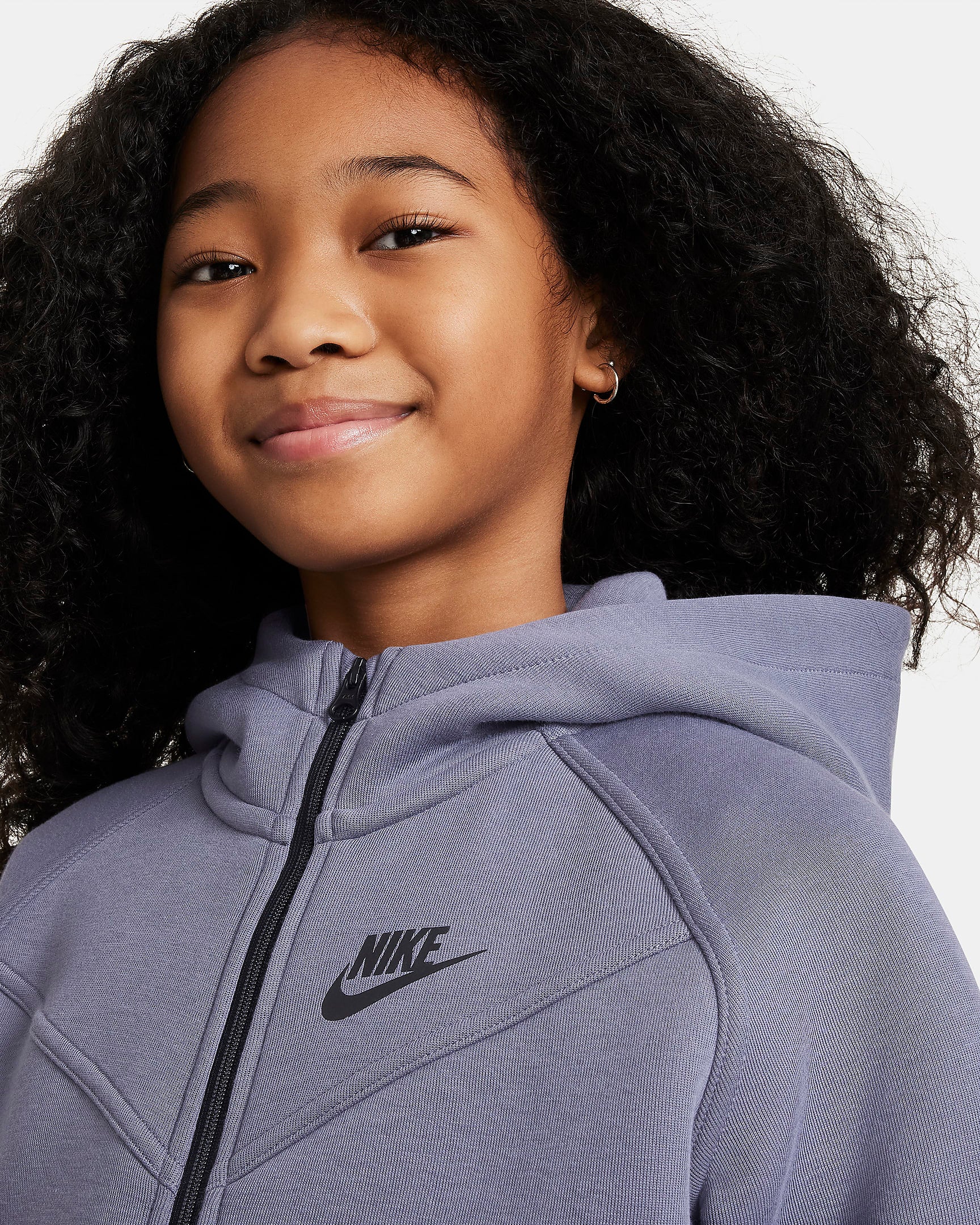 Юношески Суитшърт NIKE G NSW TCH FLC HD FZ LS - Ballistic-sport
