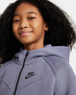 Image of Юношески Суитшърт NIKE G NSW TCH FLC HD FZ LS - Ballistic-sport