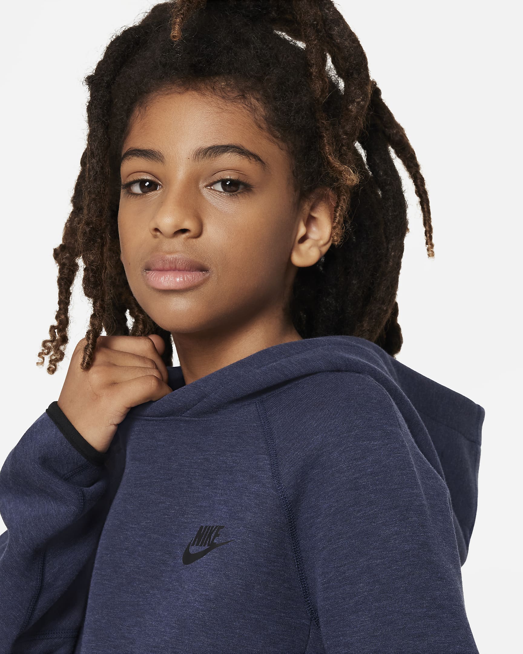 Юношески Суитшърт NIKE B NSW TCH FLC PO HOODIE - Ballistic-sport