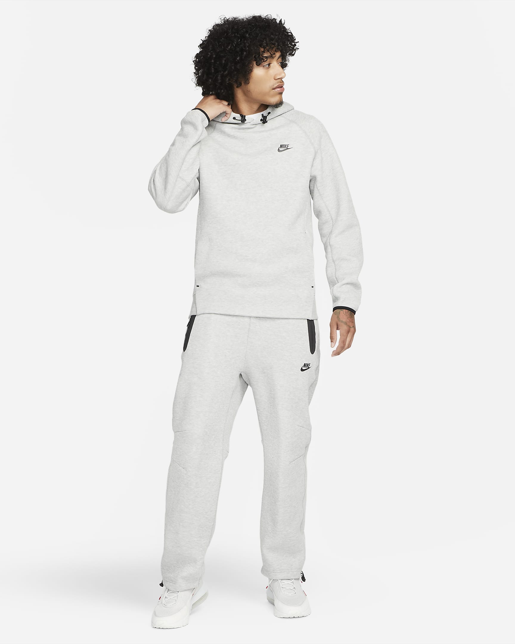 Мъжки Суитшърт NIKE M NK TCH FLC PO HOODIE - Ballistic-sport