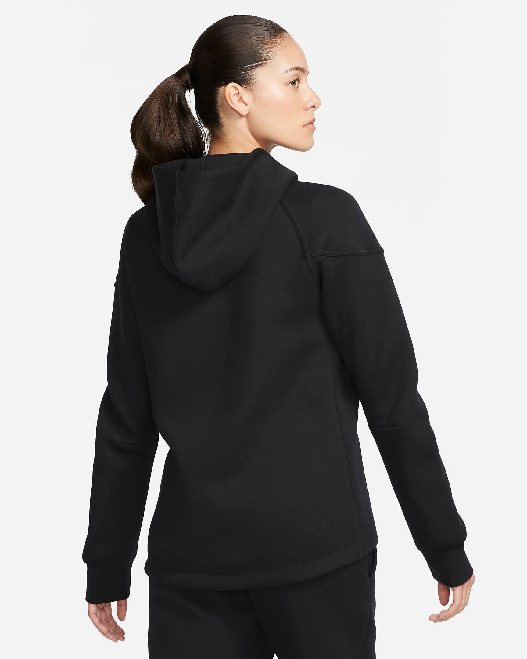 Дамски Суитшърт NIKE W NSW TCH FLC WR FZ HDY - Ballistic-sport