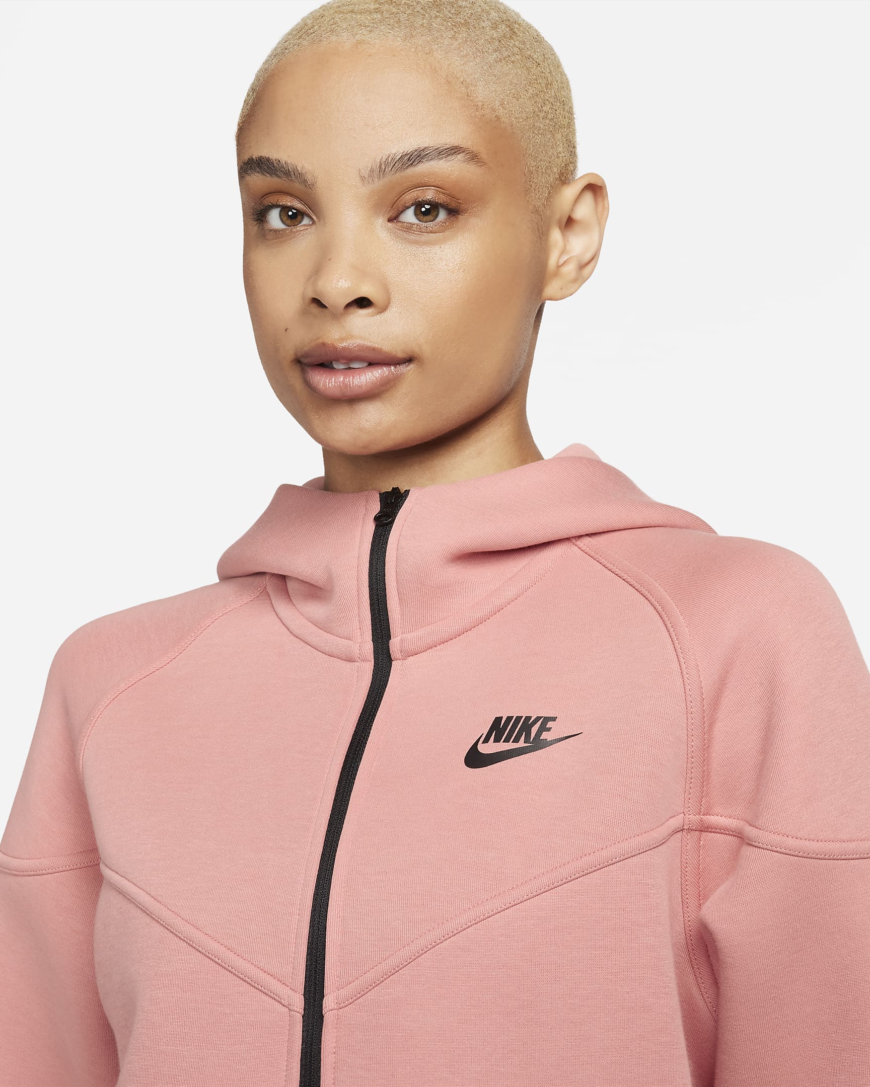 Image of Дамски Суитшърт NIKE W NSW TCH FLC WR FZ HDY - Ballistic-sport
