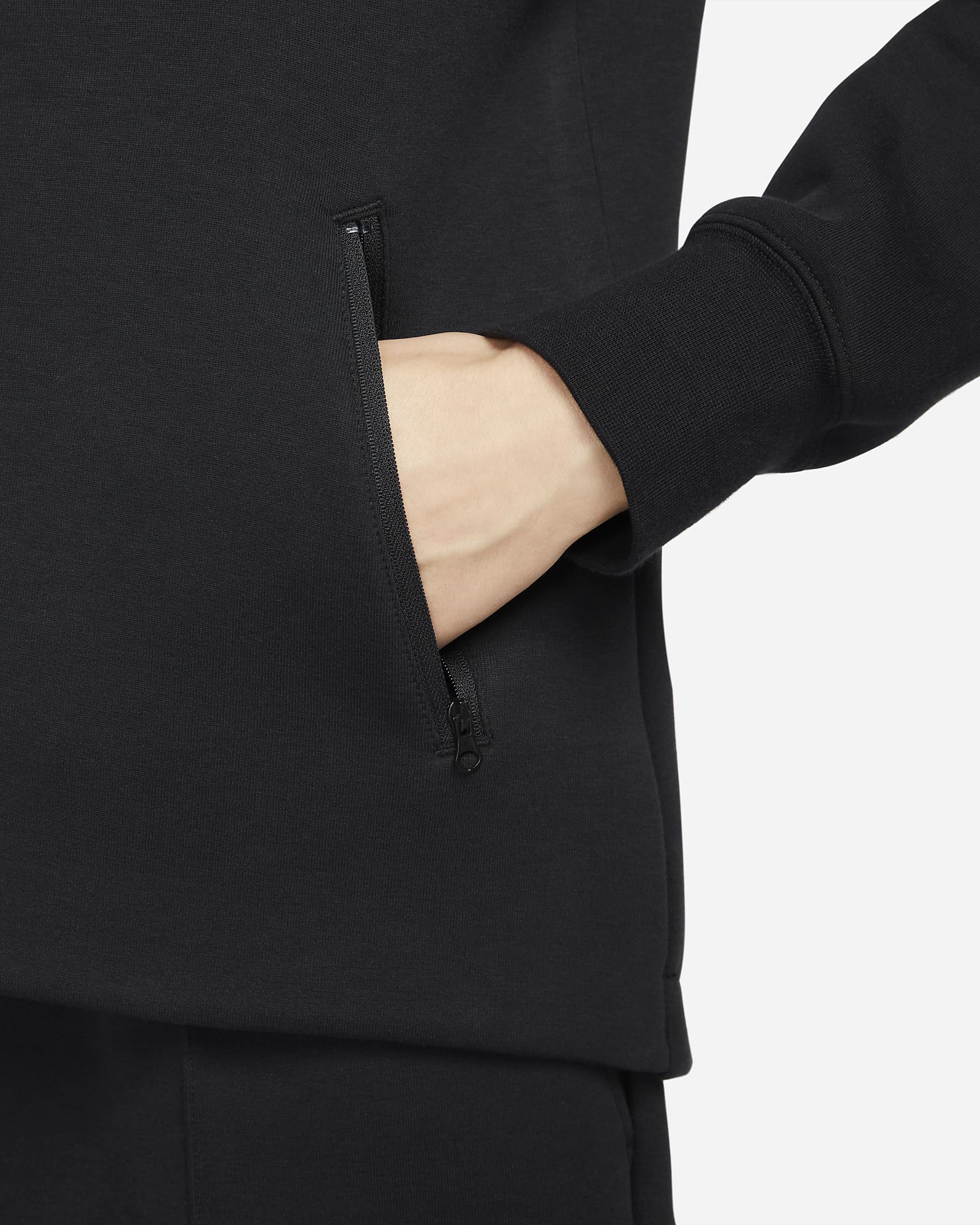 Image of Дамски Суитшърт NIKE W NSW TCH FLC WR FZ HDY - Ballistic-sport