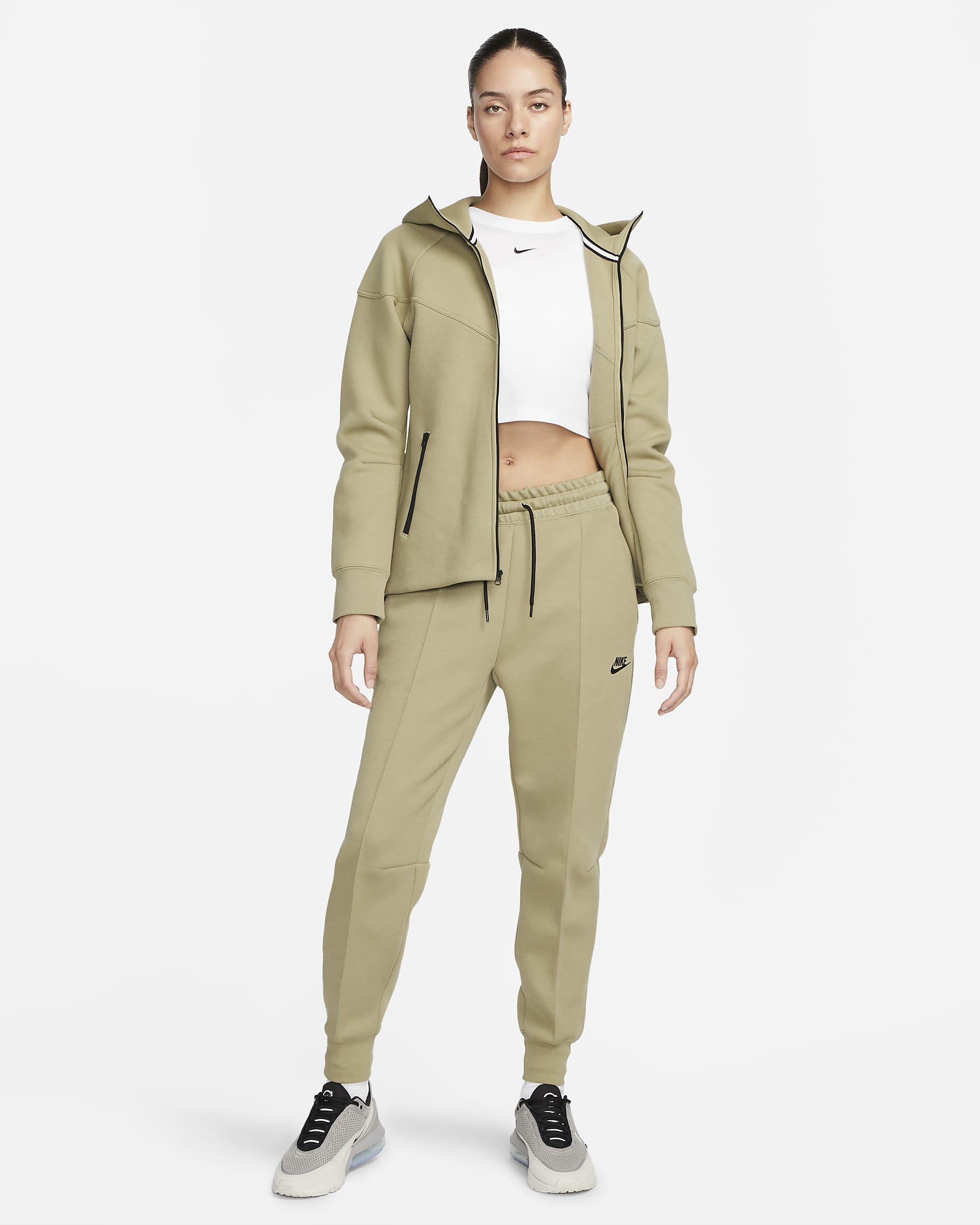 Дамски Панталон NIKE W NSW TCH FLC MR JGGR - Ballistic-sport