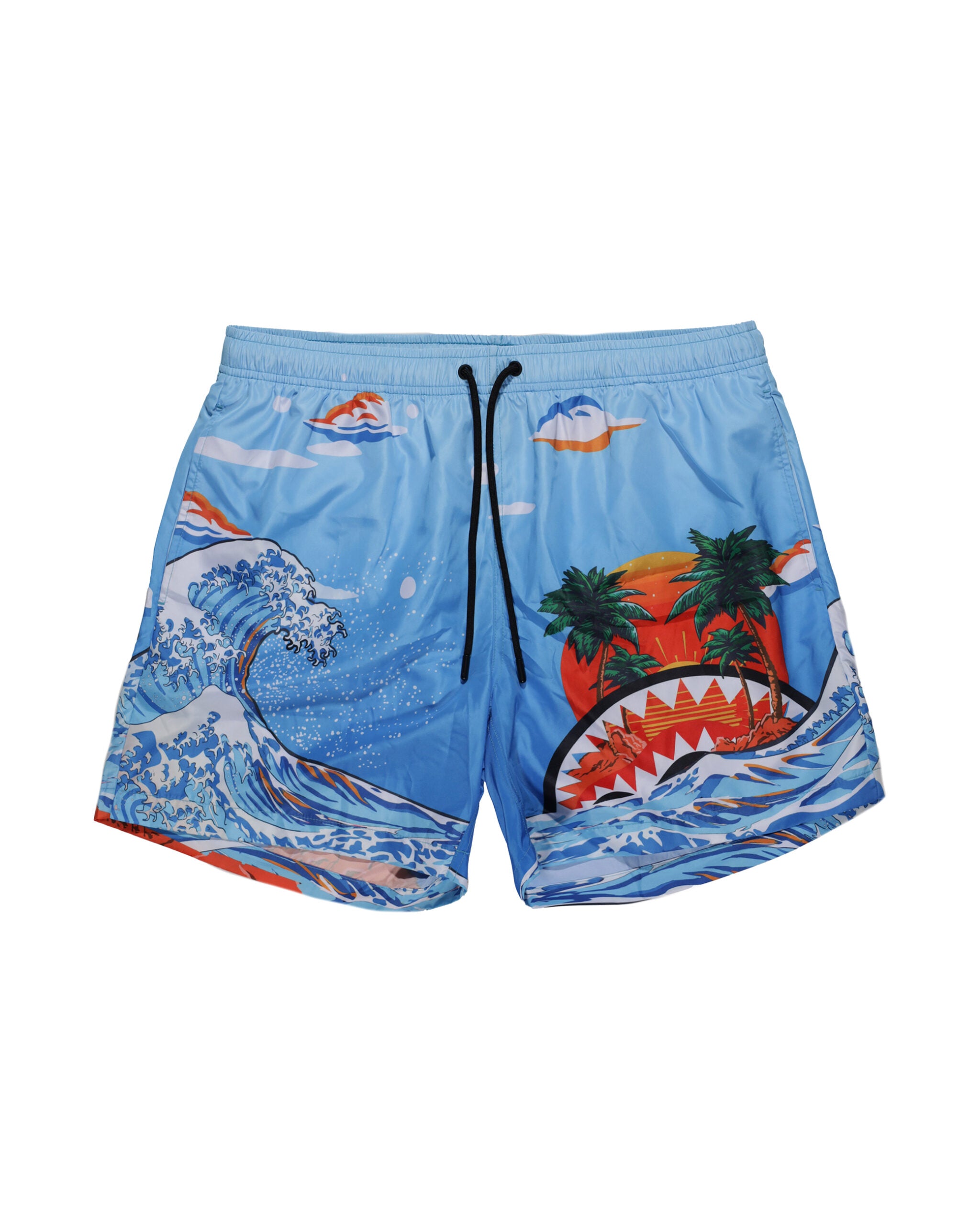 Image of Мъжки Бански SPRAYGROUND CAMO KAWA VICE SWIM TRUNKS BLUE SP755BLUE- Ballistic sport, Балистик