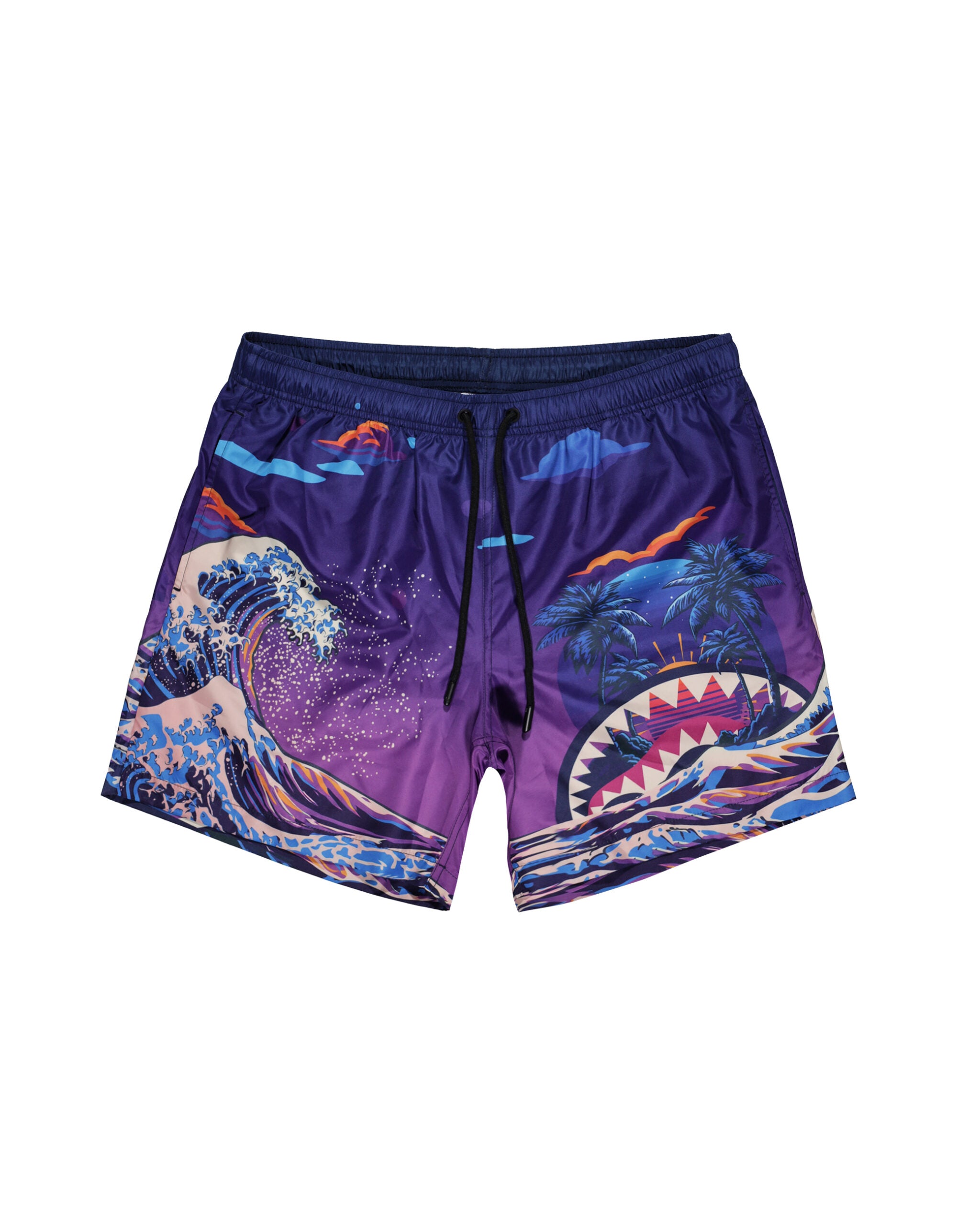 Image of Мъжки Бански SPRAYGROUND CAMO KAWA VICE SWIM TRUNKS PURPLE SP755PRPL- Ballistic sport, Балистик
