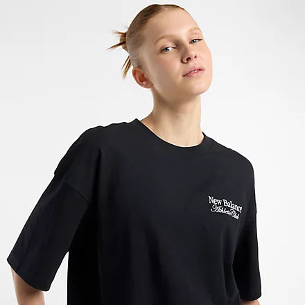 Дамска Тениска NEW BALANCE SHIRT LINEAR GRAPHIC OVERSIZED T-SHIRT
