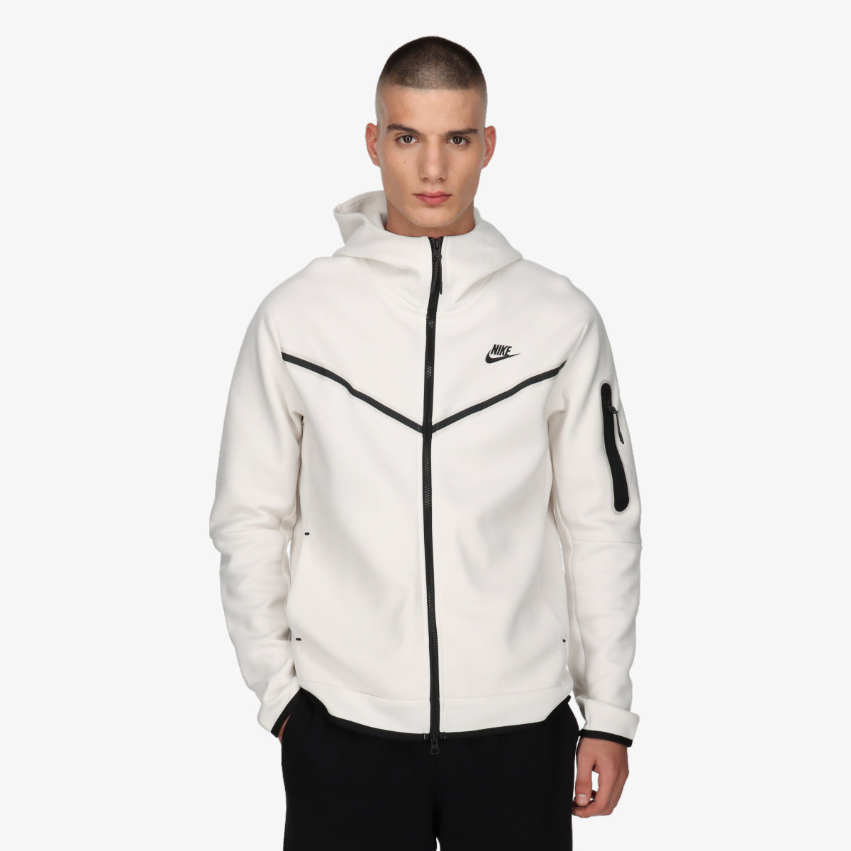 Мъжки Суитшърт NIKE M NSW TCH FLC HOODIE FZ - Ballistic Sport