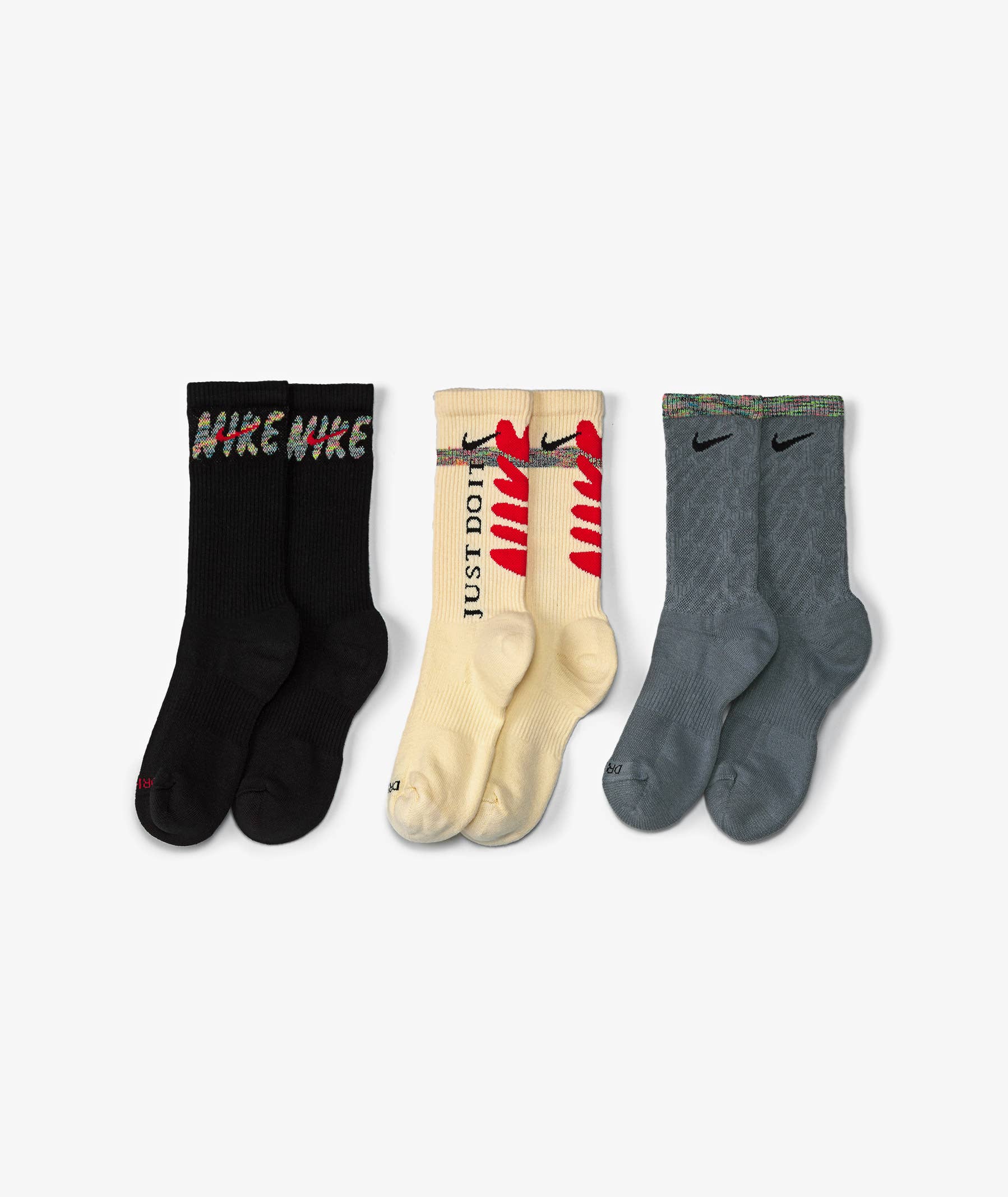 Унисекс Чорапи NIKE U NK EVERYDAY PLUS CUSH CREW 3PR - 144 R - Ballistic Sport