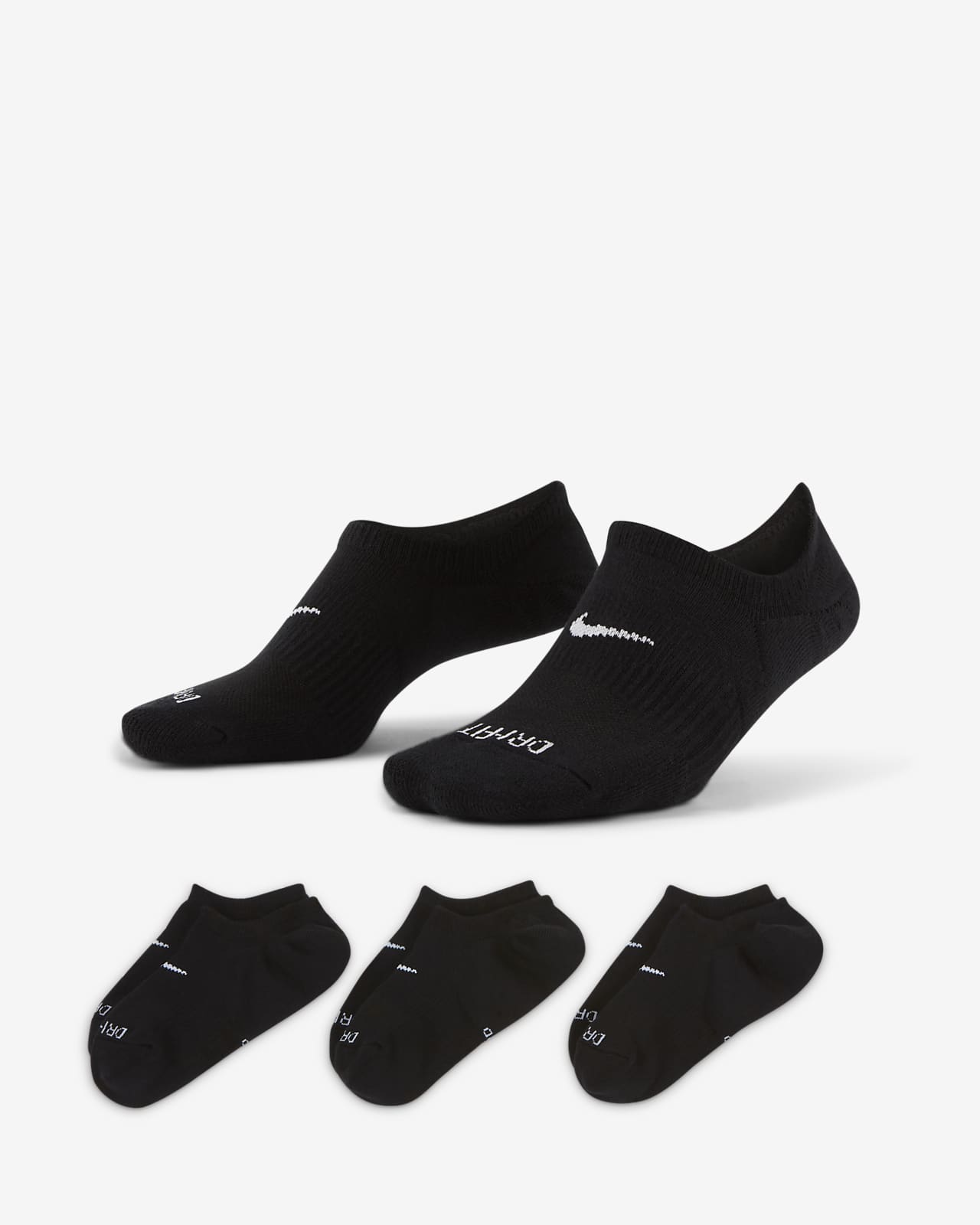 Дамски чорапи EVERYDAY PLUS CUSH FOOTIE 3PR - Ballistic Sport