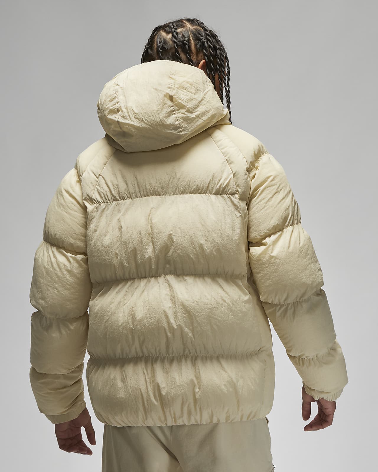 Мъжко яке Nike Men's Jordan Essential Puffer Jacket Beige - Ballistic Sport