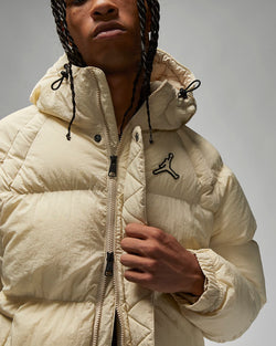 Image of Мъжко яке Nike Men's Jordan Essential Puffer Jacket Beige - Ballistic Sport