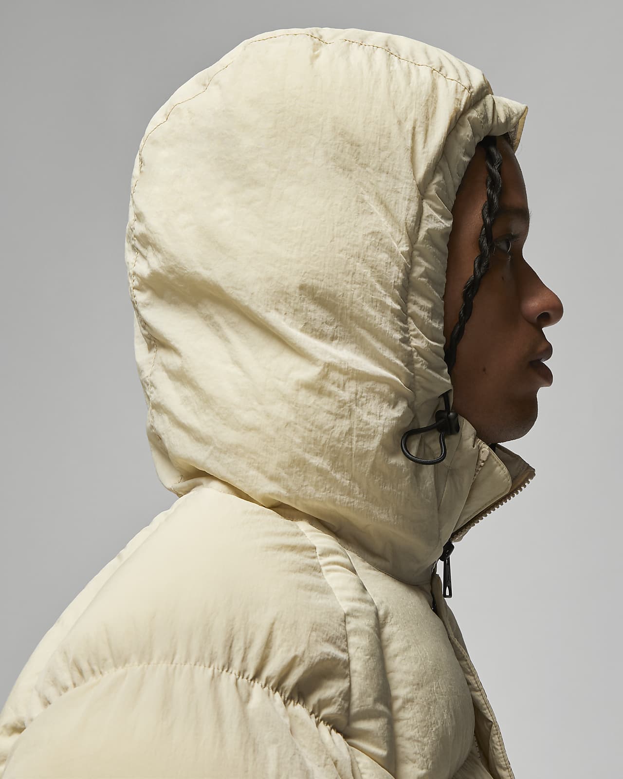 Мъжко яке Nike Men's Jordan Essential Puffer Jacket Beige - Ballistic Sport