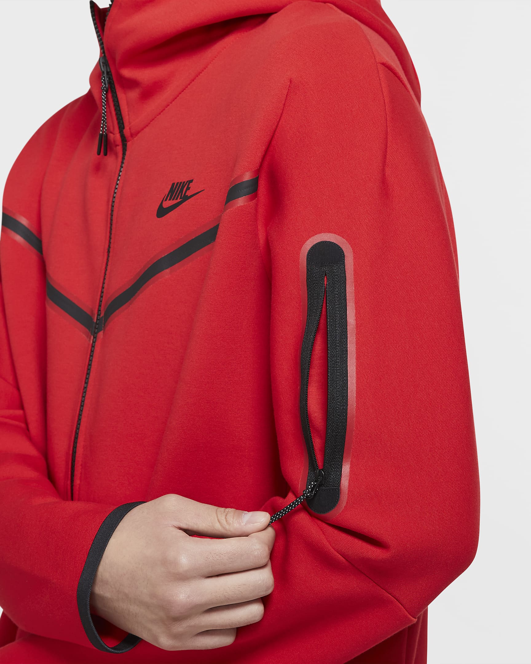 Мъжки Суитшърт NIKE M NSW TCH FLC HOODIE FZ - Ballistic Sport
