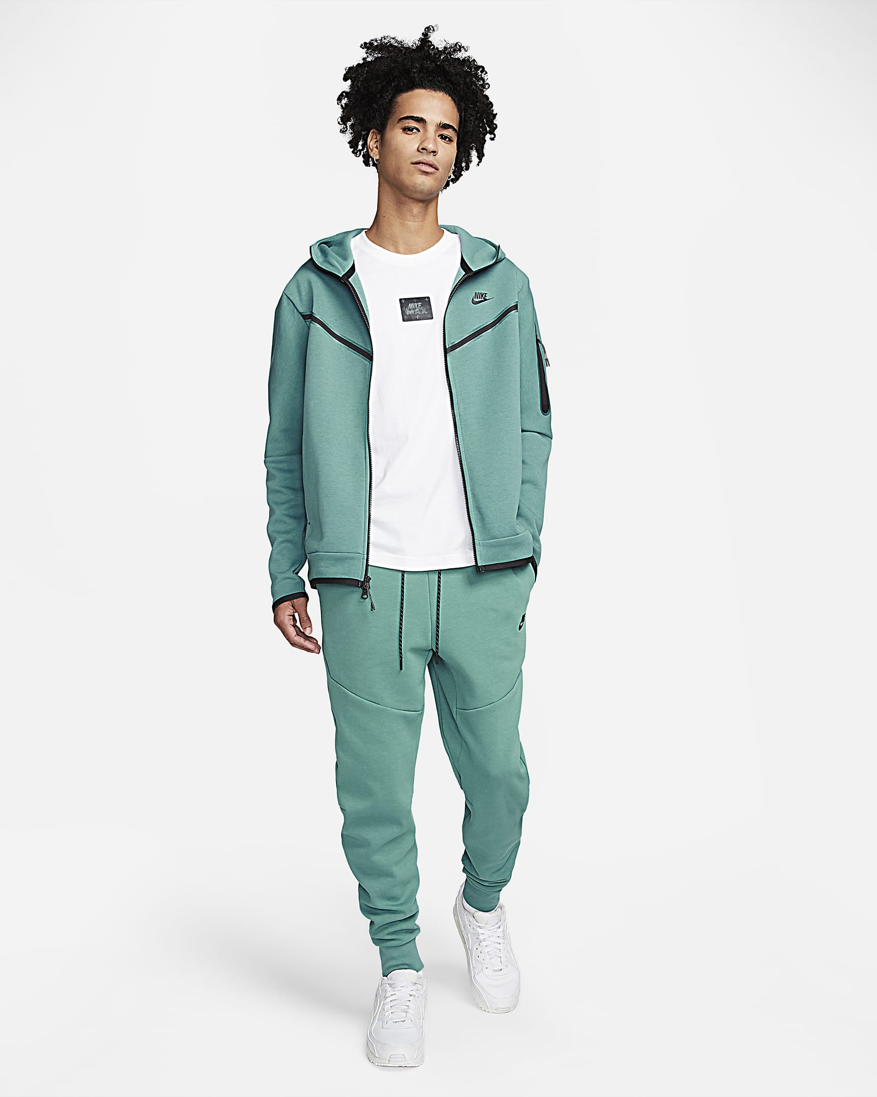 Мъжки Суитшърт NIKE M NSW TCH FLC HOODIE FZ - Ballistic Sport