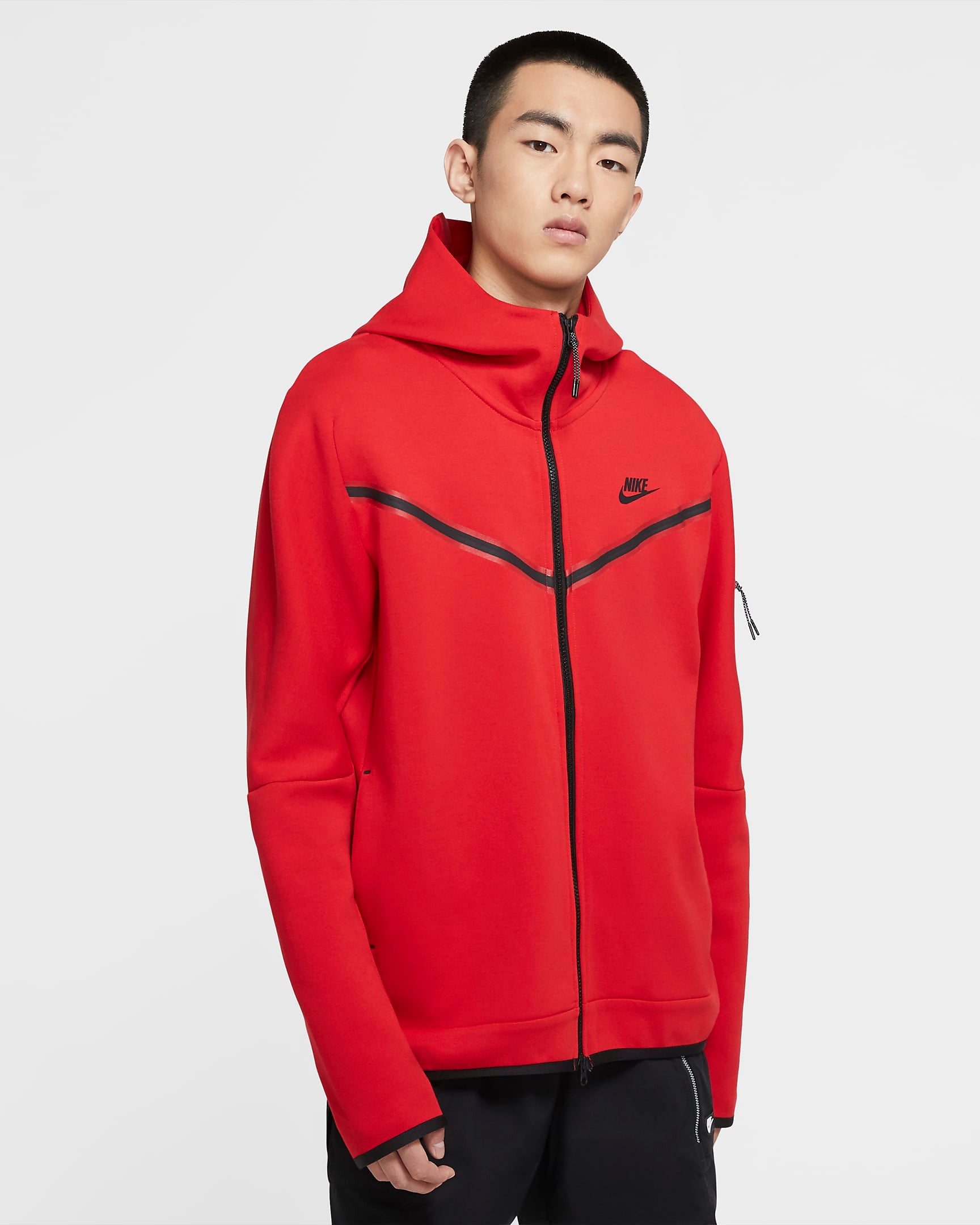 Мъжки Суитшърт NIKE M NSW TCH FLC HOODIE FZ - Ballistic Sport