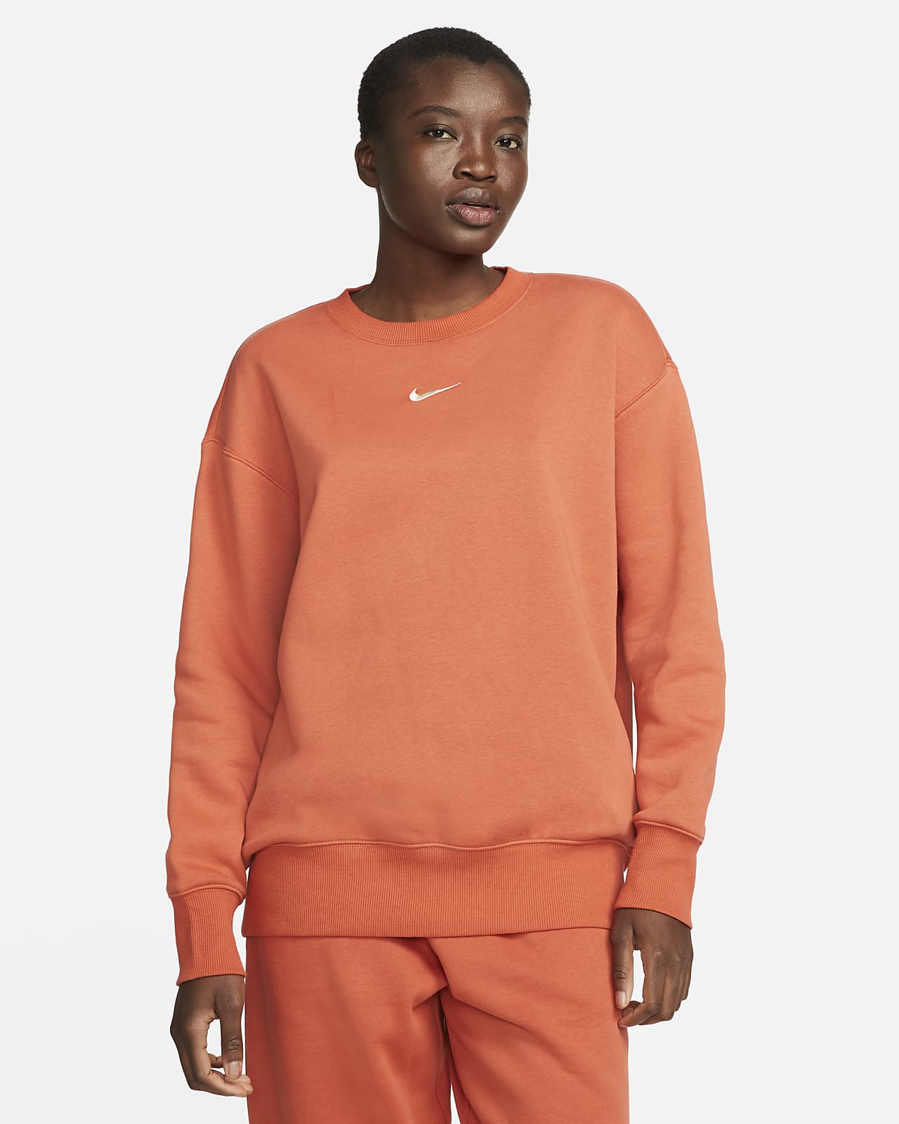 Дамски суитшърт Nike Women's Sportswear Phoenix Fleece Crew-Neck Sweatshirt - Ballistic Sport