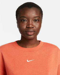 Image of Дамски суитшърт Nike Women's Sportswear Phoenix Fleece Crew-Neck Sweatshirt - Ballistic Sport