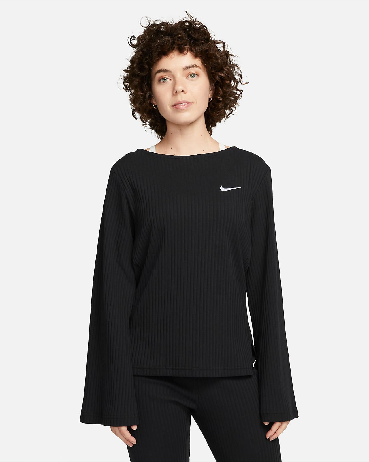 Дамскa Блуза NIKE W NSW RIB JRSY LS TOP - Ballistic Sport