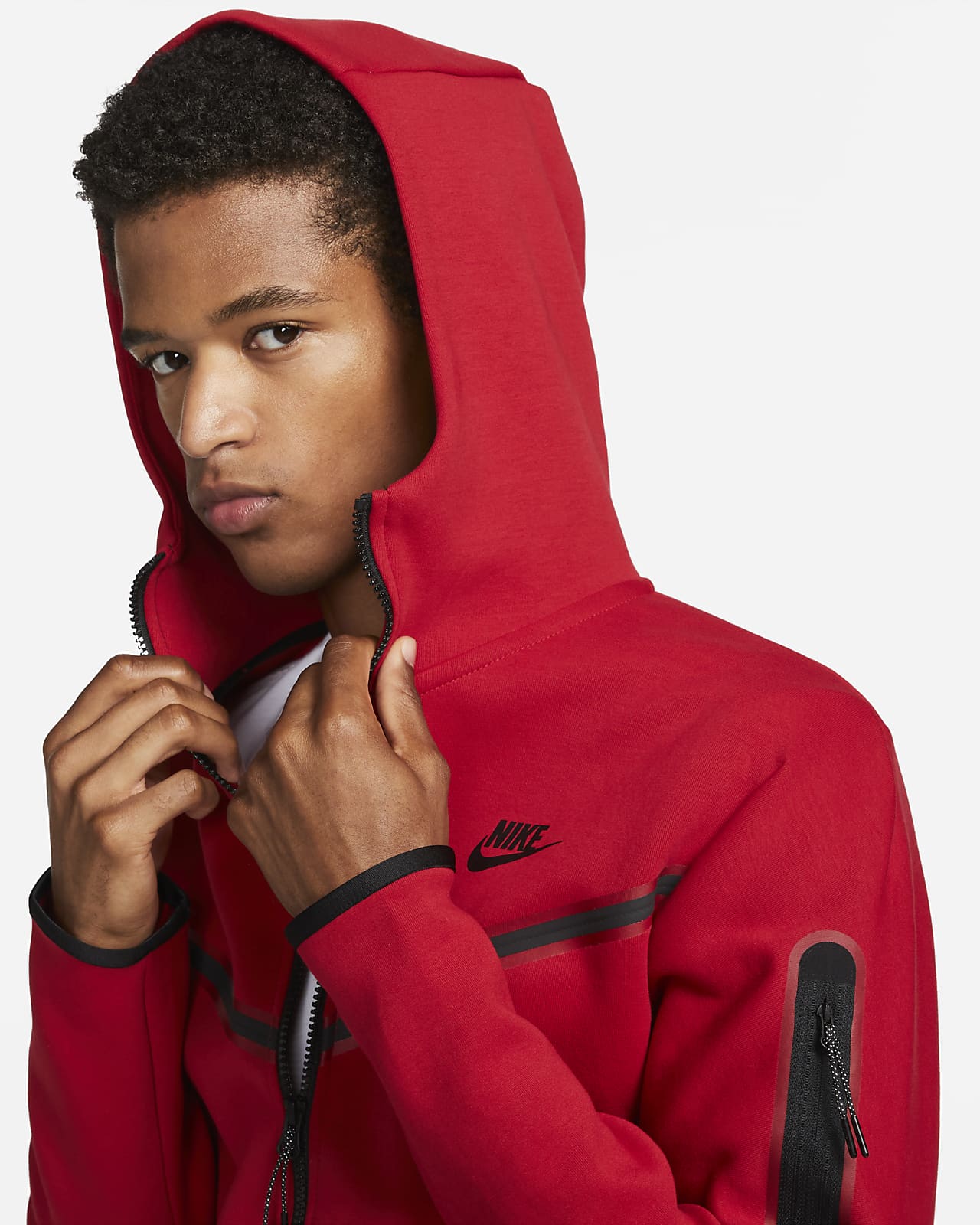 Мъжки Суитшърт NIKE M NSW TCH FLC HOODIE FZ - Ballistic Sport